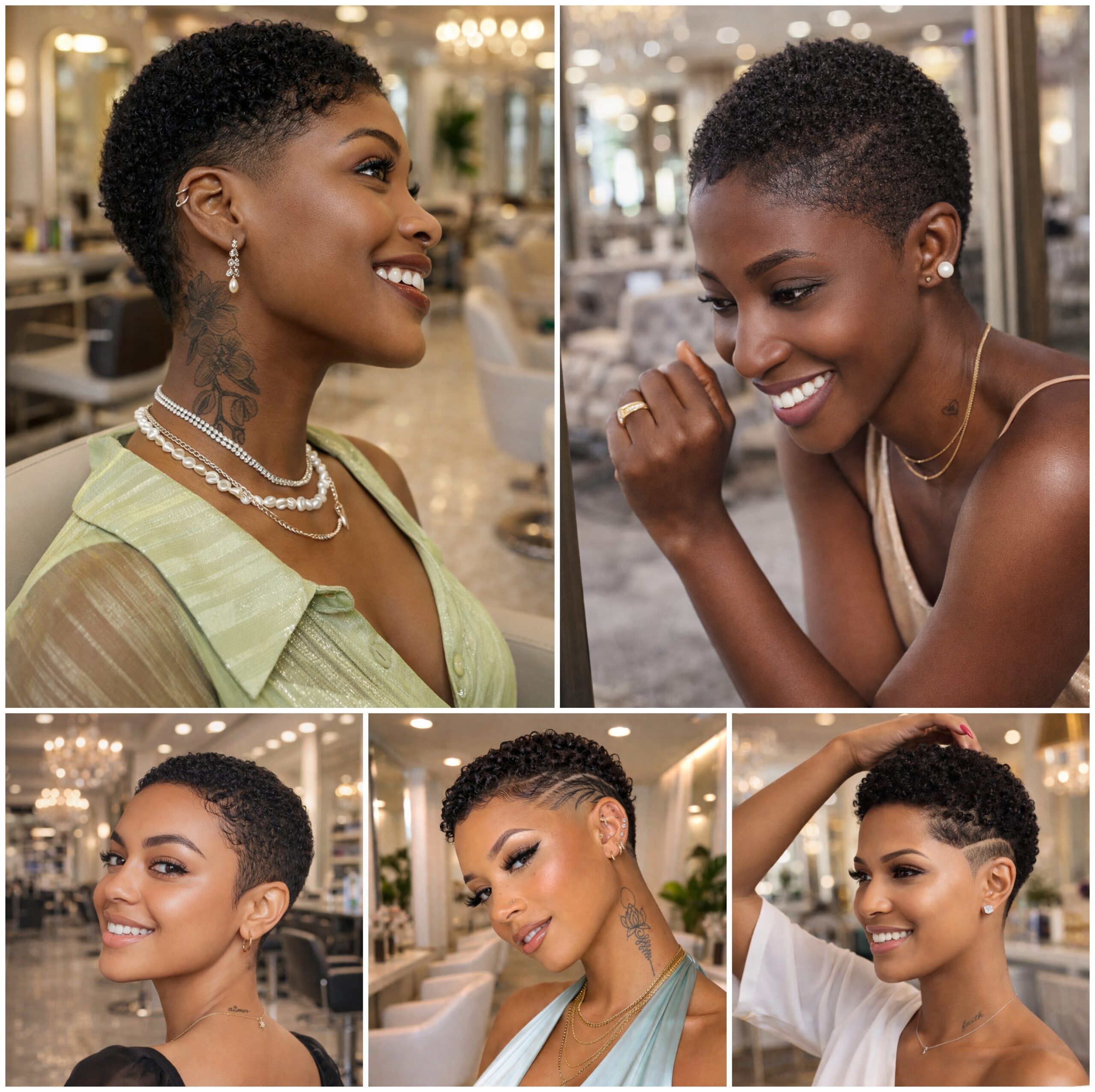 Short Afro Styles That Bring a Soft Finish