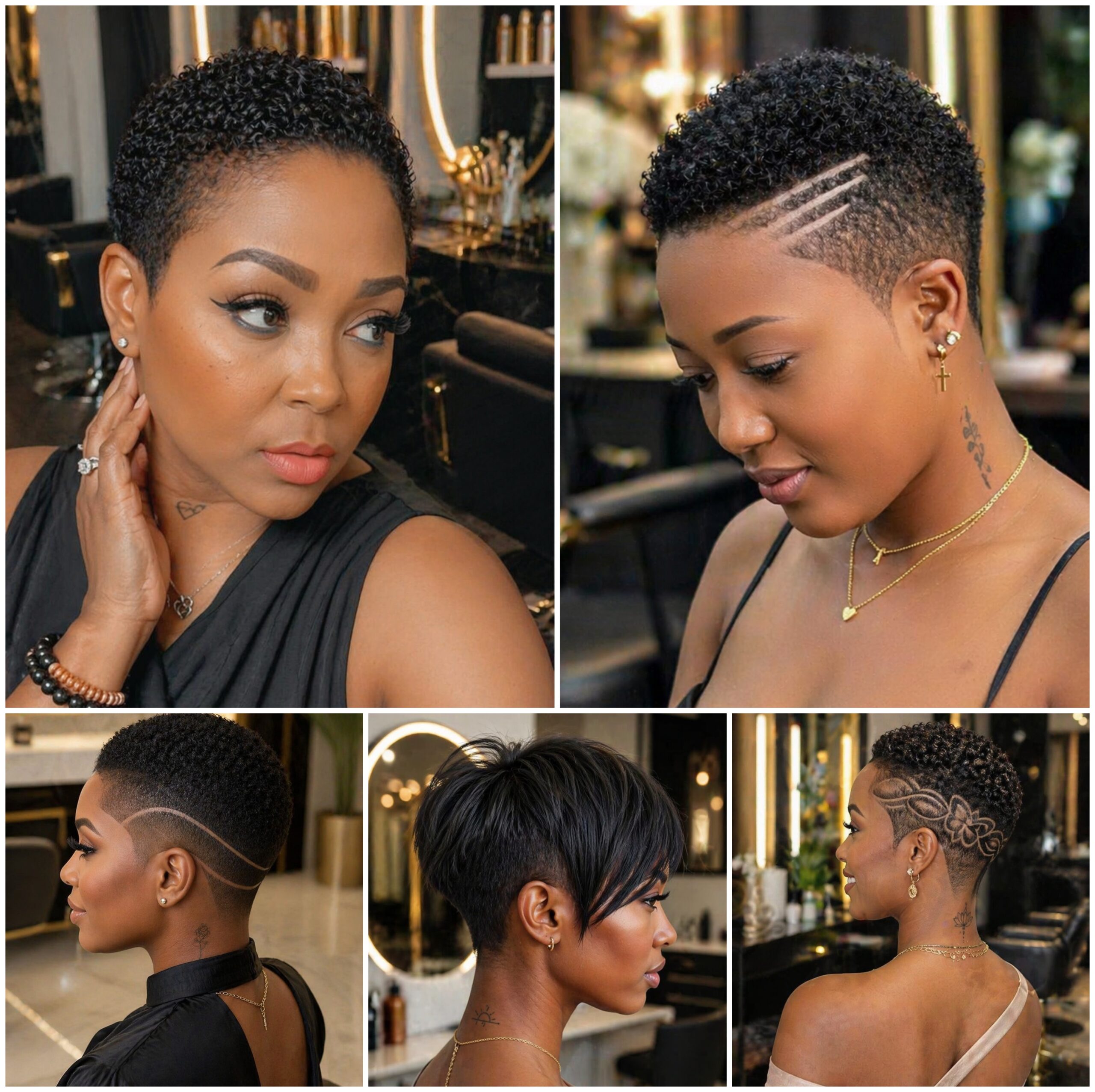 Short Afro Styles That Add a Graceful Edge