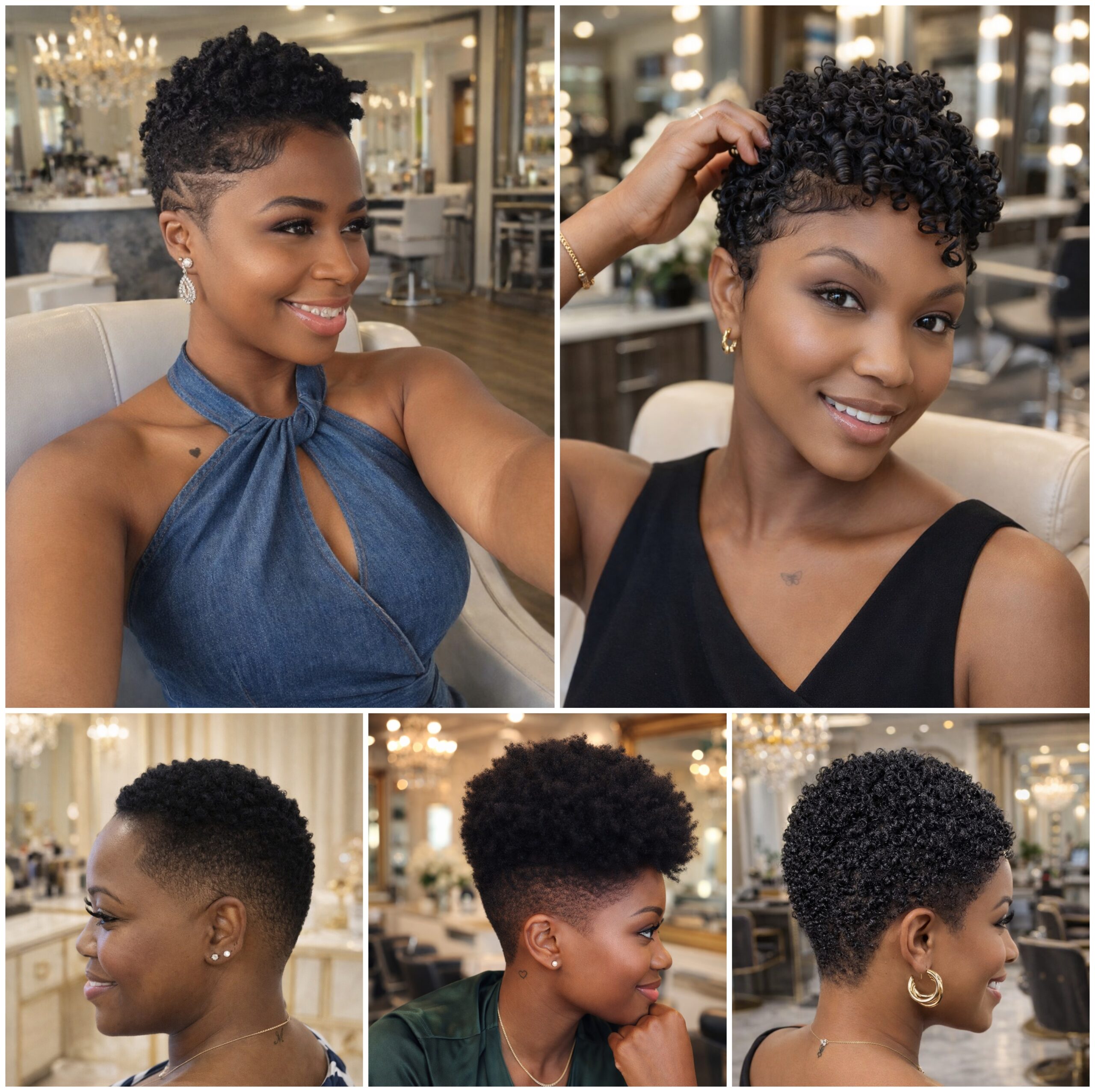 Short Afro Styles That Keep a Clean Shape