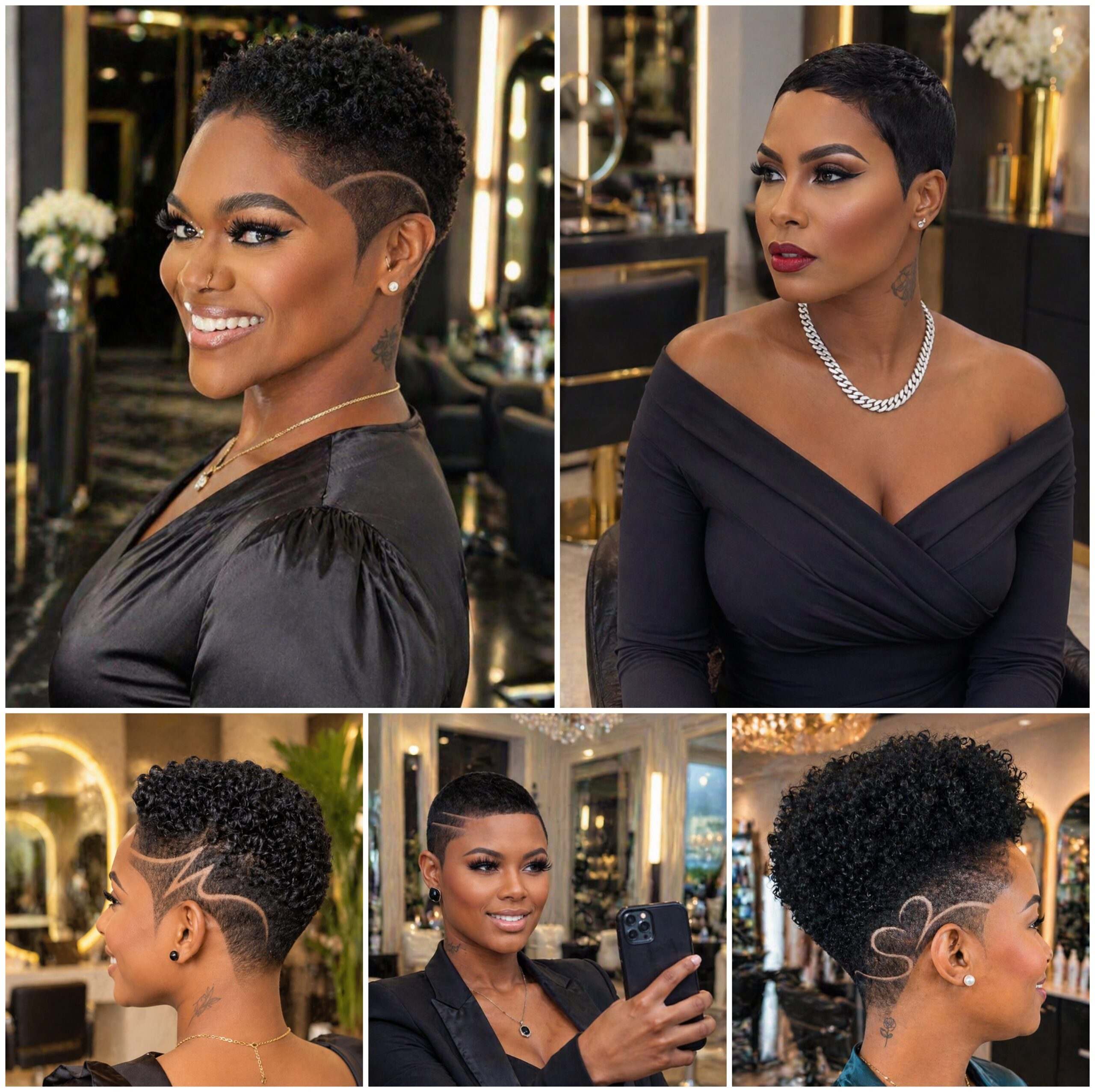 Short Afro Styles That Bring Soft Confidence