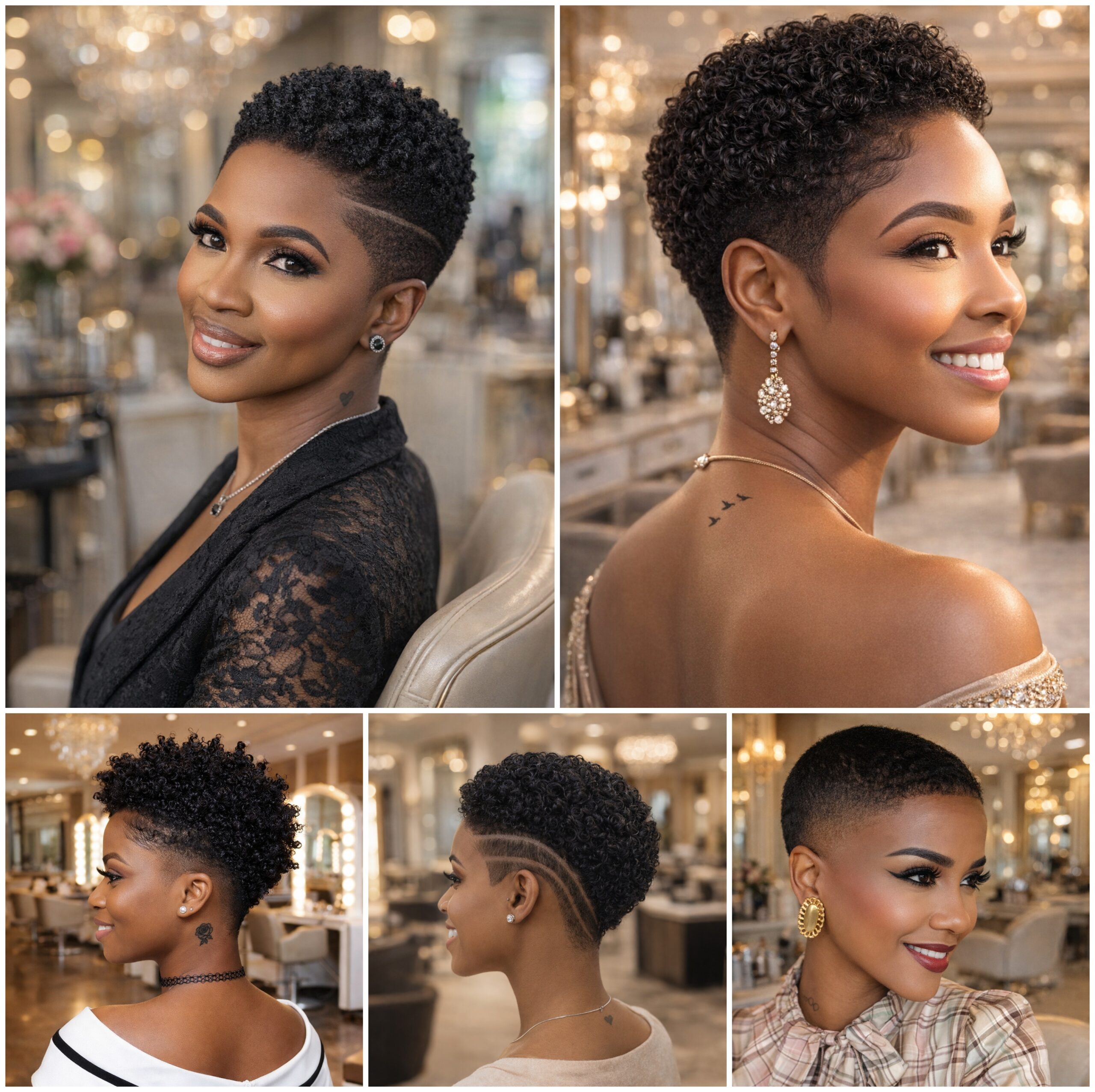 Low Cut Afro Looks That Bring Lasting Style