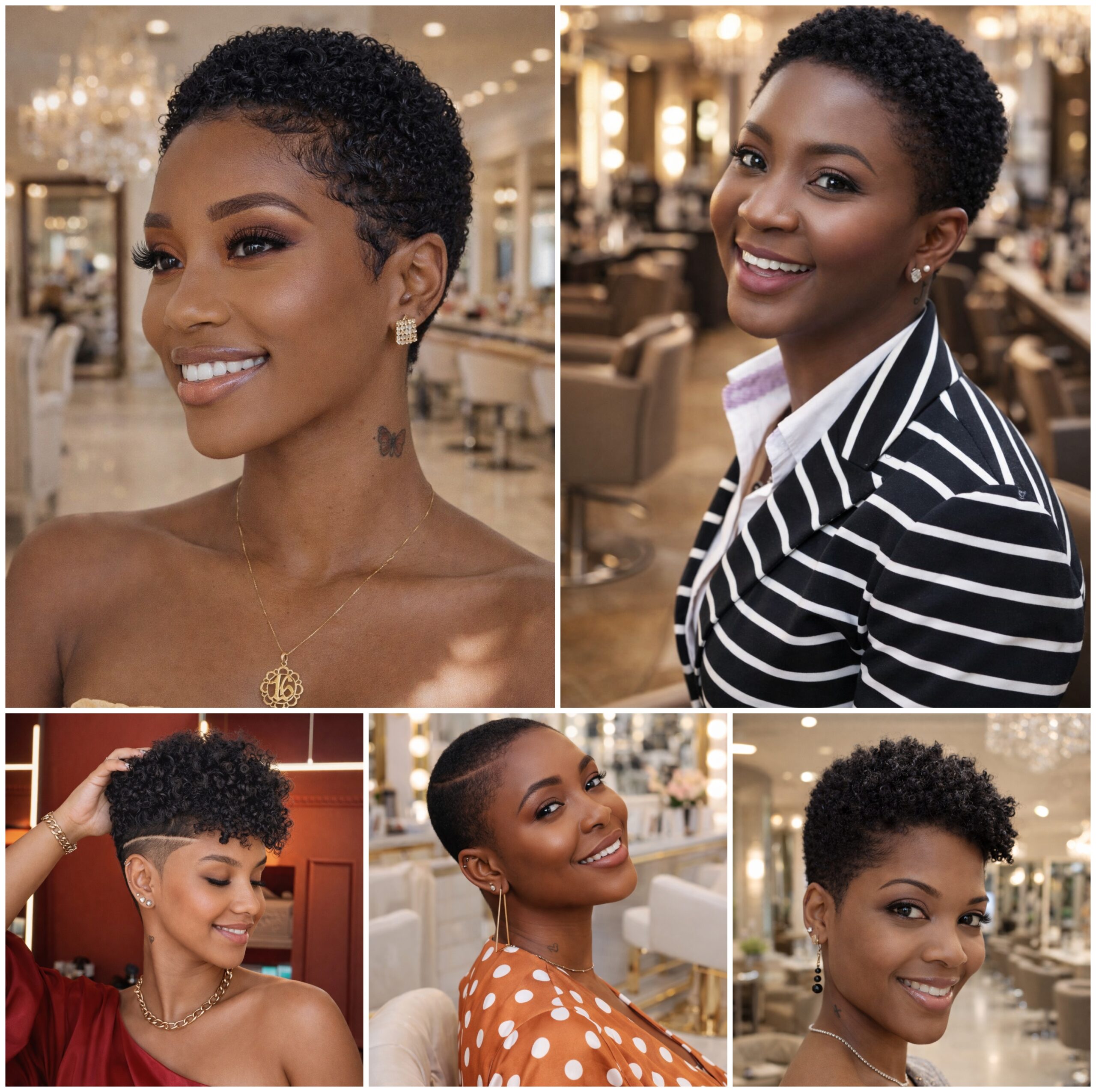 Low Cut Afro Looks That Bring Effortless Beauty