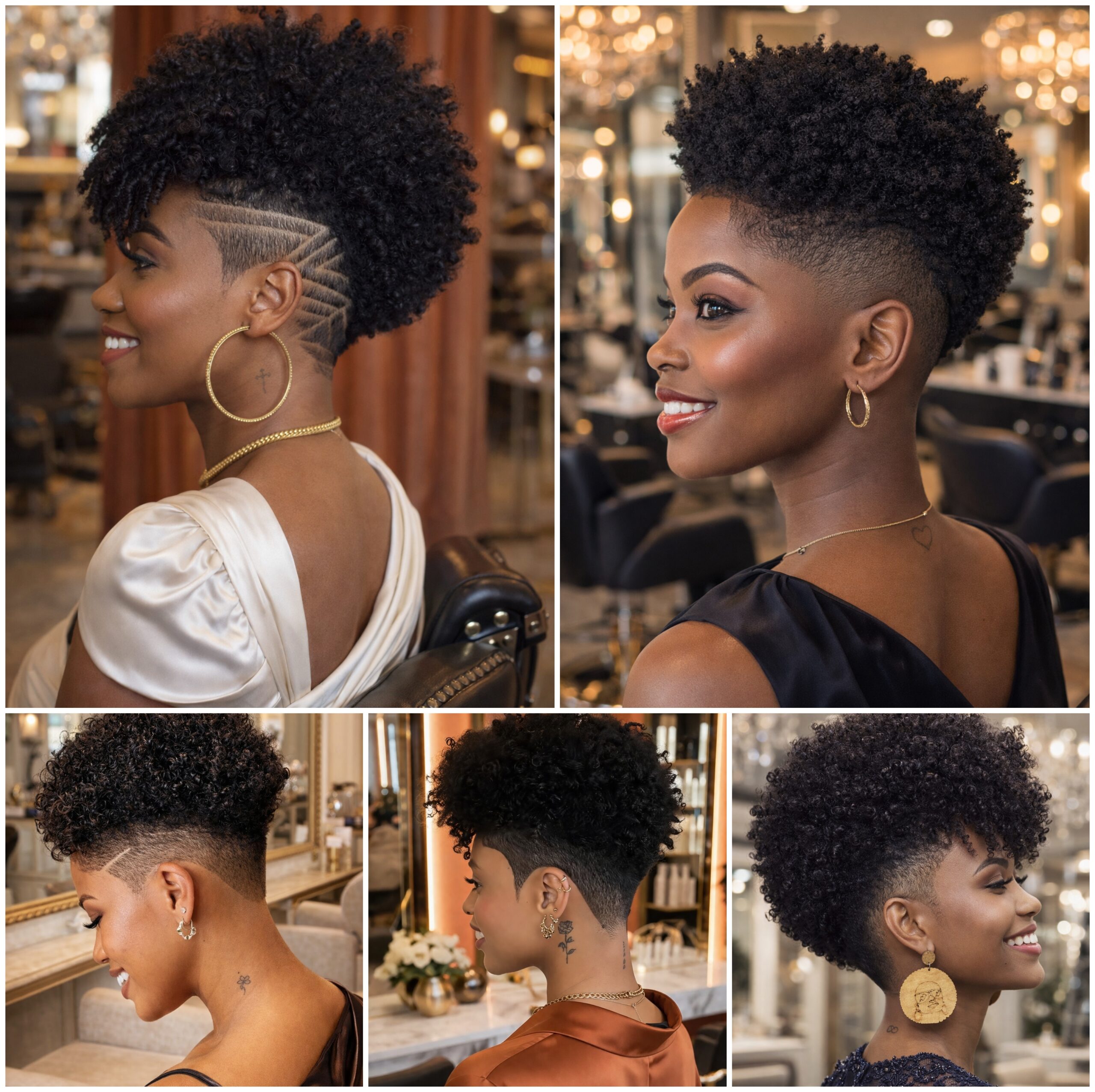 Short Afro Styles That Bring Out Soft Elegance Short Afro Styles That Bring Out Soft Elegance