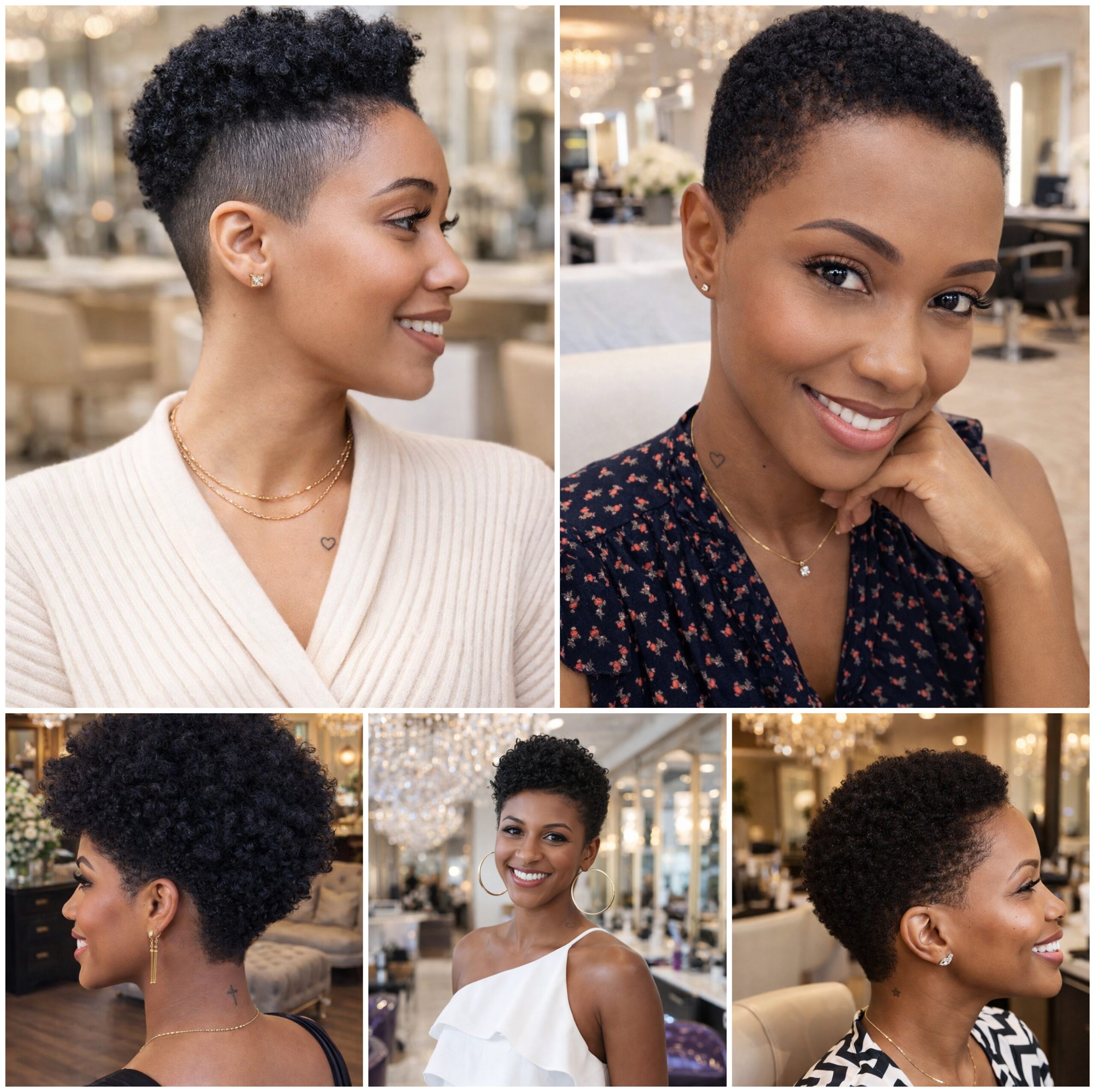 Short Afro Styles That Feel Fresh and Refined Short Afro Styles That Feel Fresh and Refined