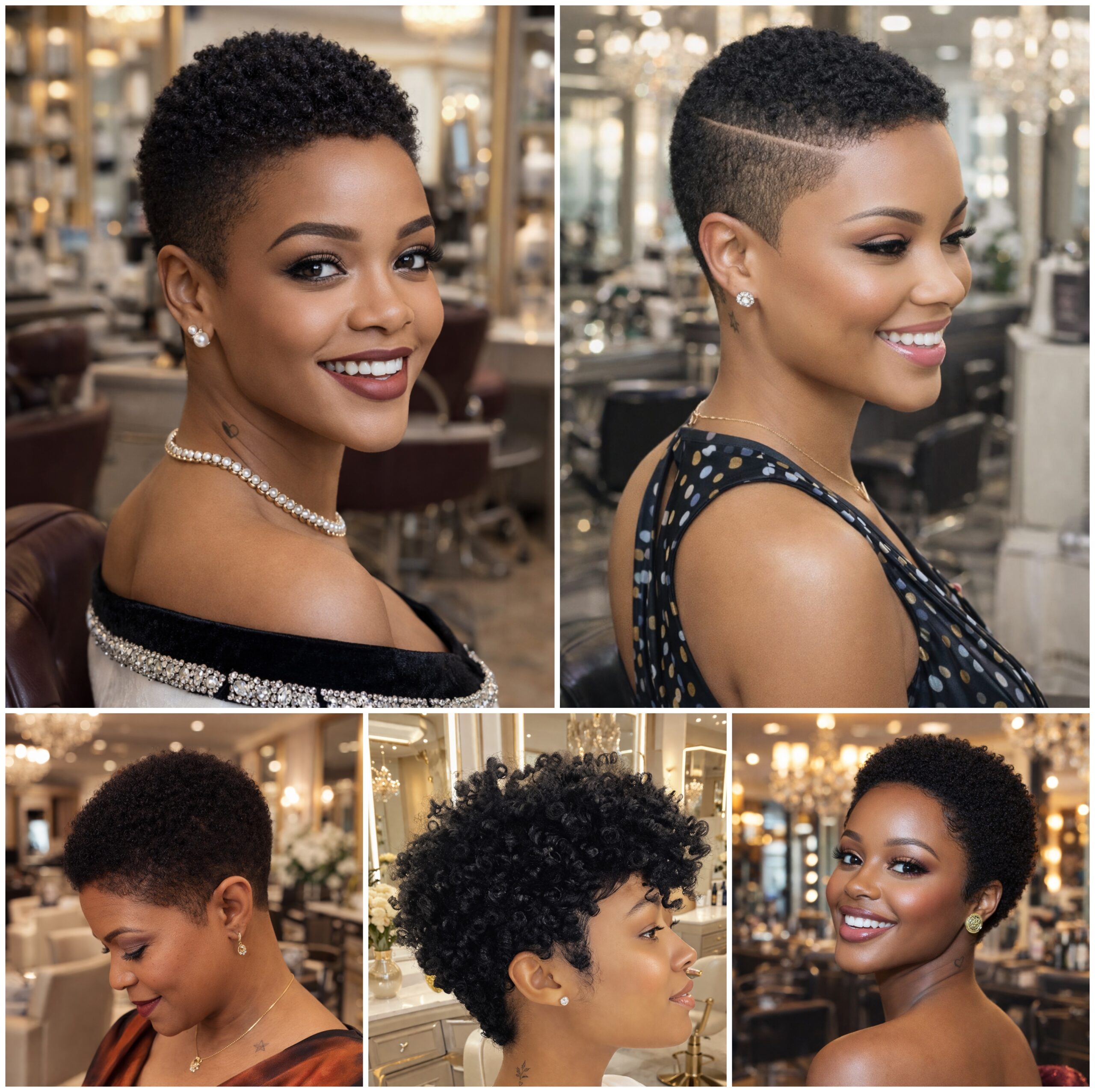 Low Cut Afro Looks That Stand Out Softly Low Cut Afro Looks That Stand Out Softly