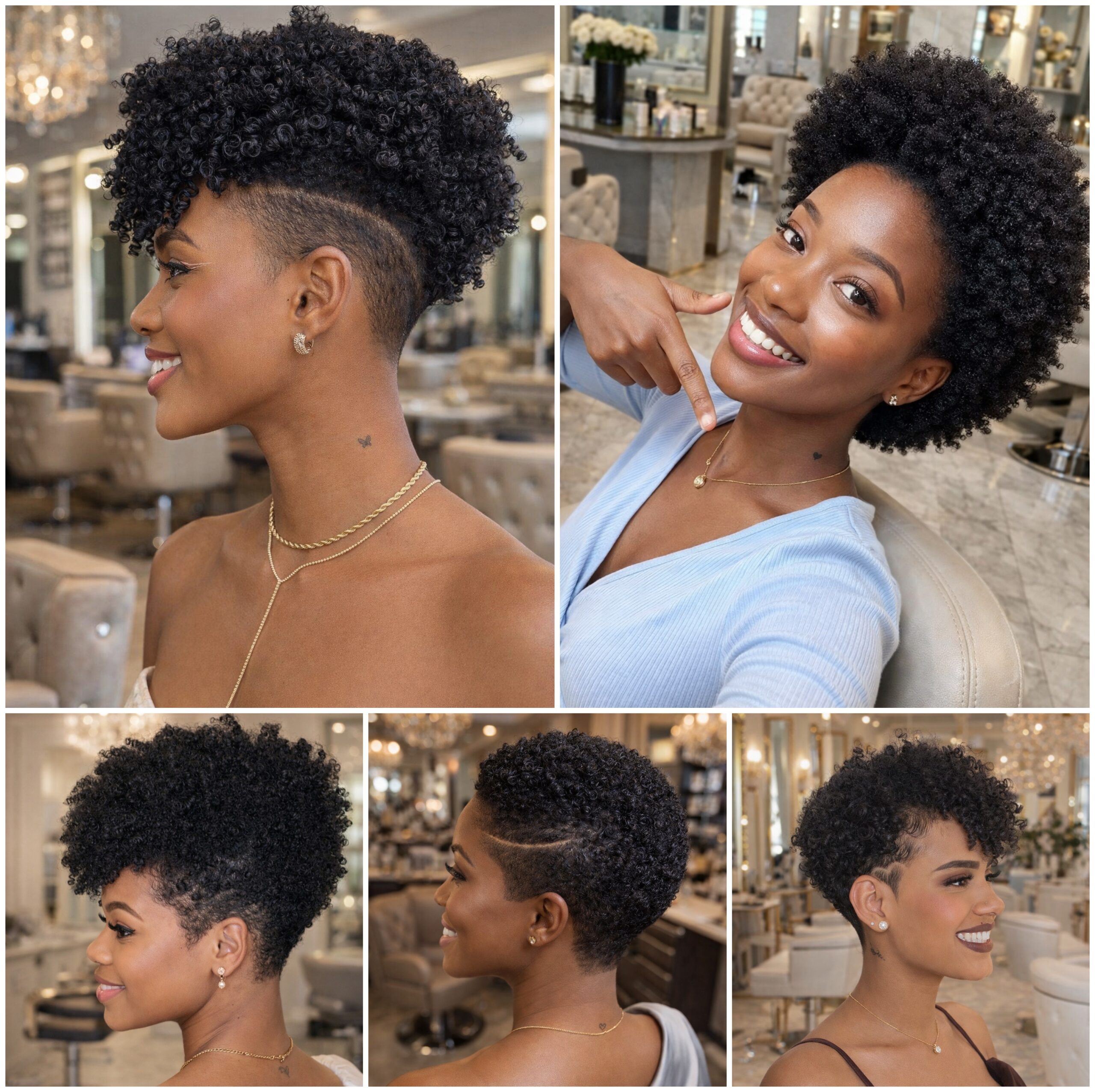 Low Cut Afro Looks That Highlight Simple Beauty Low Cut Afro Looks That Highlight Simple Beauty