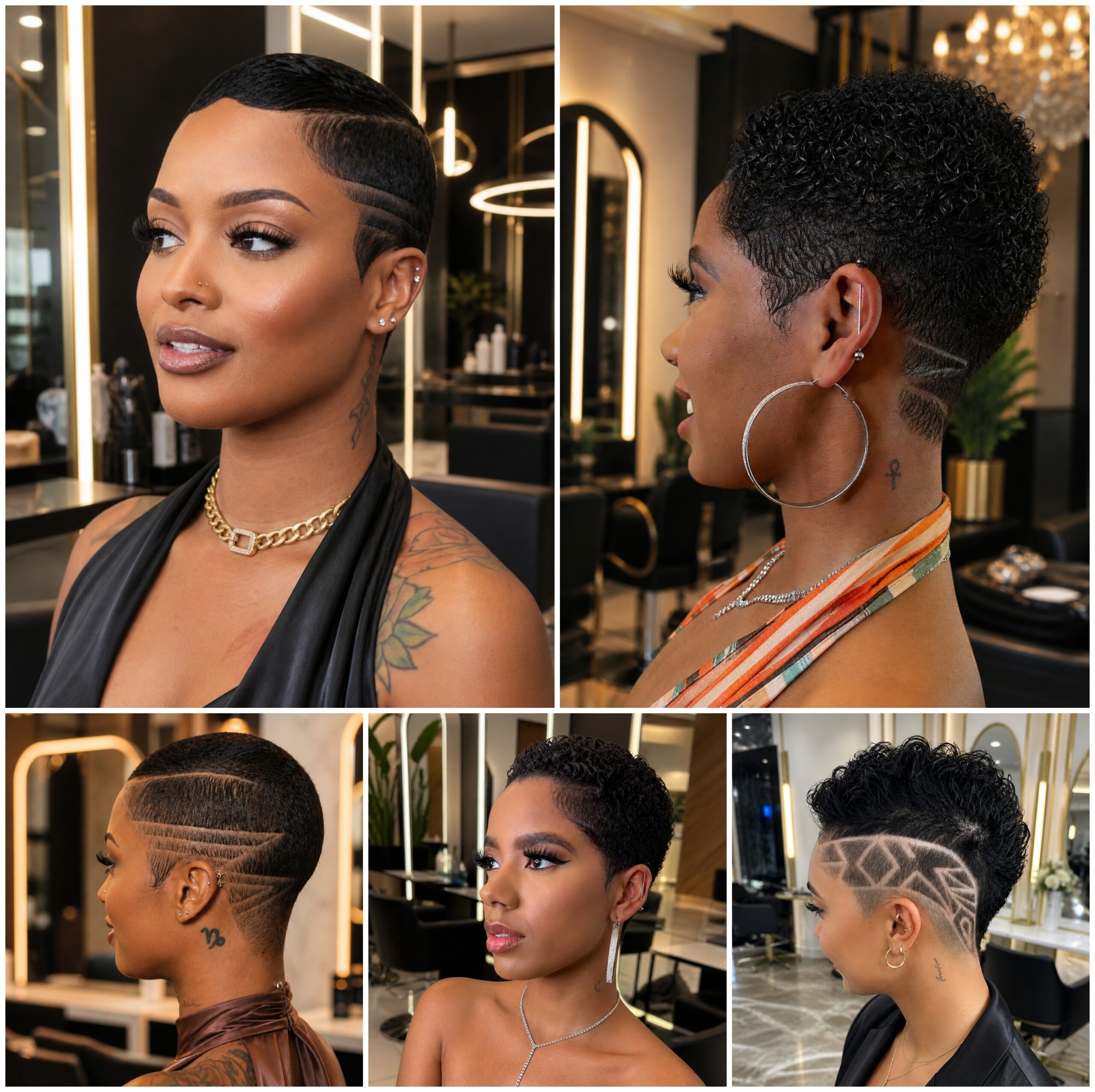 Low Cut Afro Looks That Stay Soft and Stylish
