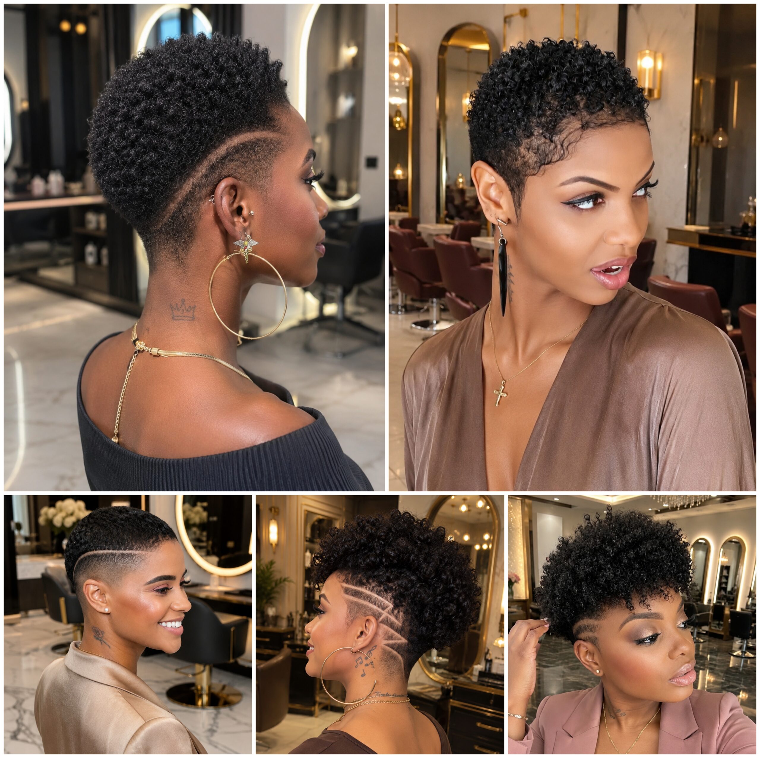 Low Cut Afro Looks That Feel Soft and Refined Low Cut Afro Looks That Feel Soft and Refined