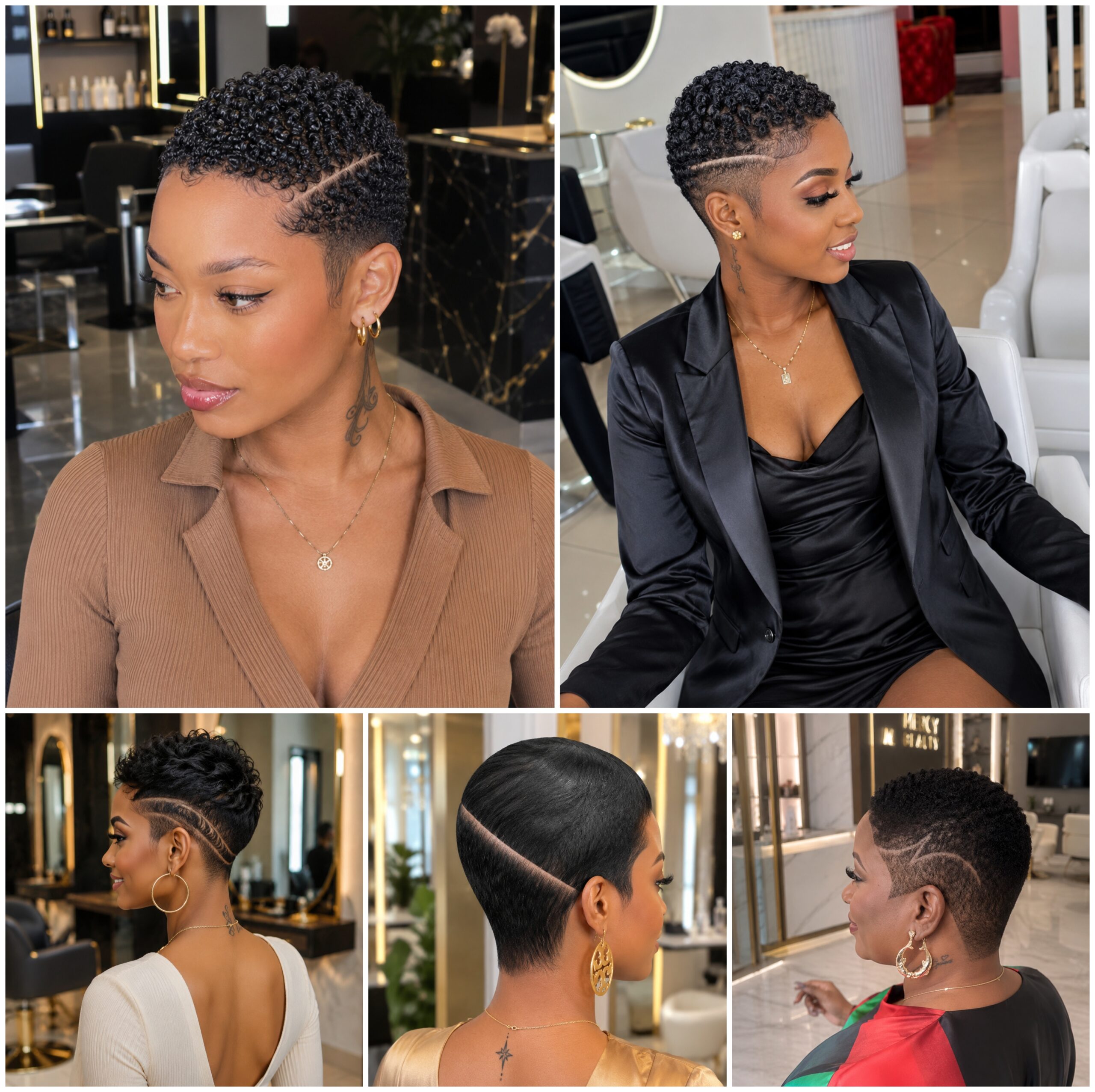 Low Cut Afro Looks That Feel Fresh and Stylish Low Cut Afro Looks That Feel Fresh and Stylish