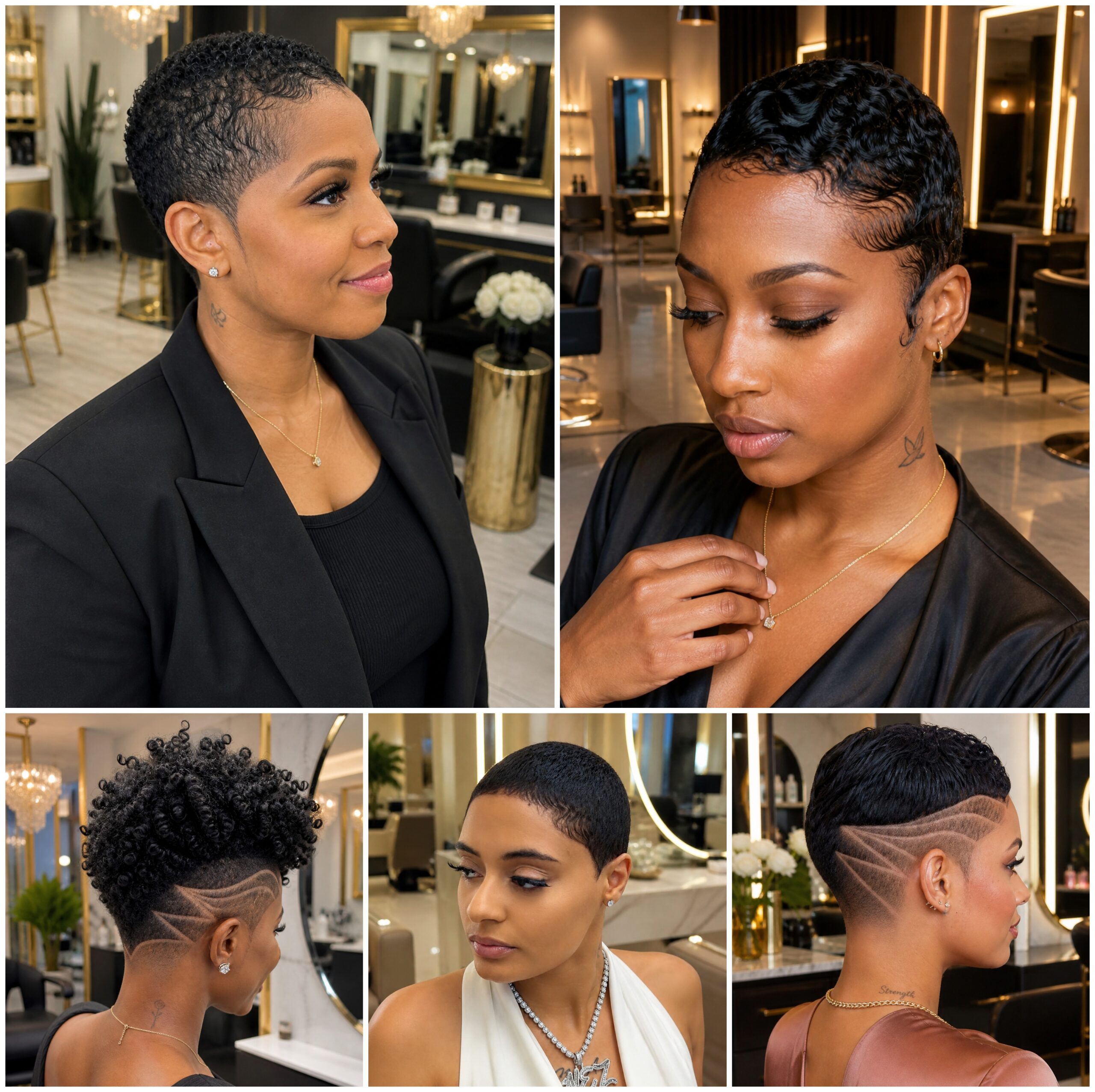 Short Afro Styles That Feel Calm and Beautiful