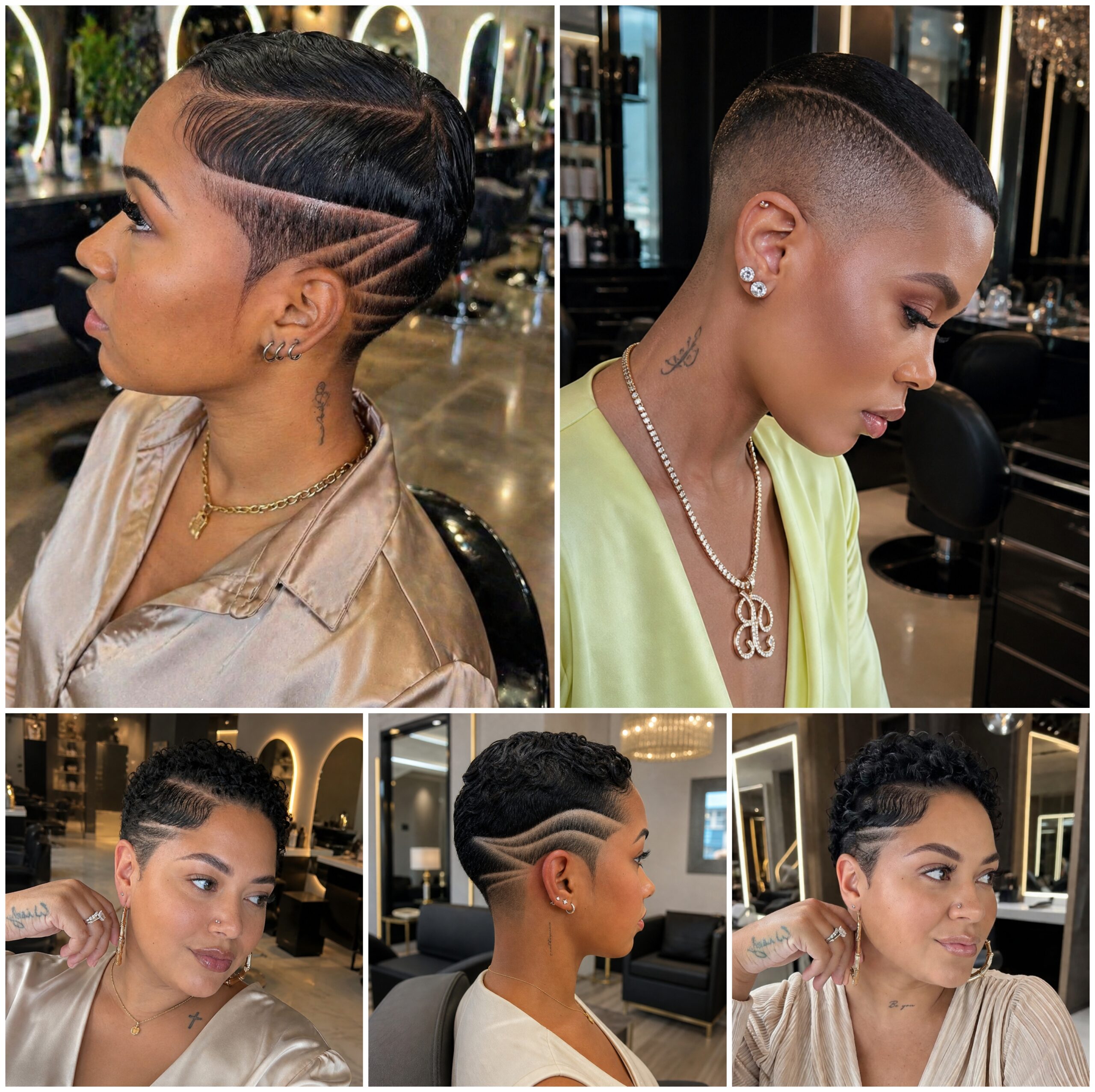 Low Cut Afro Looks That Stay Light and Chic