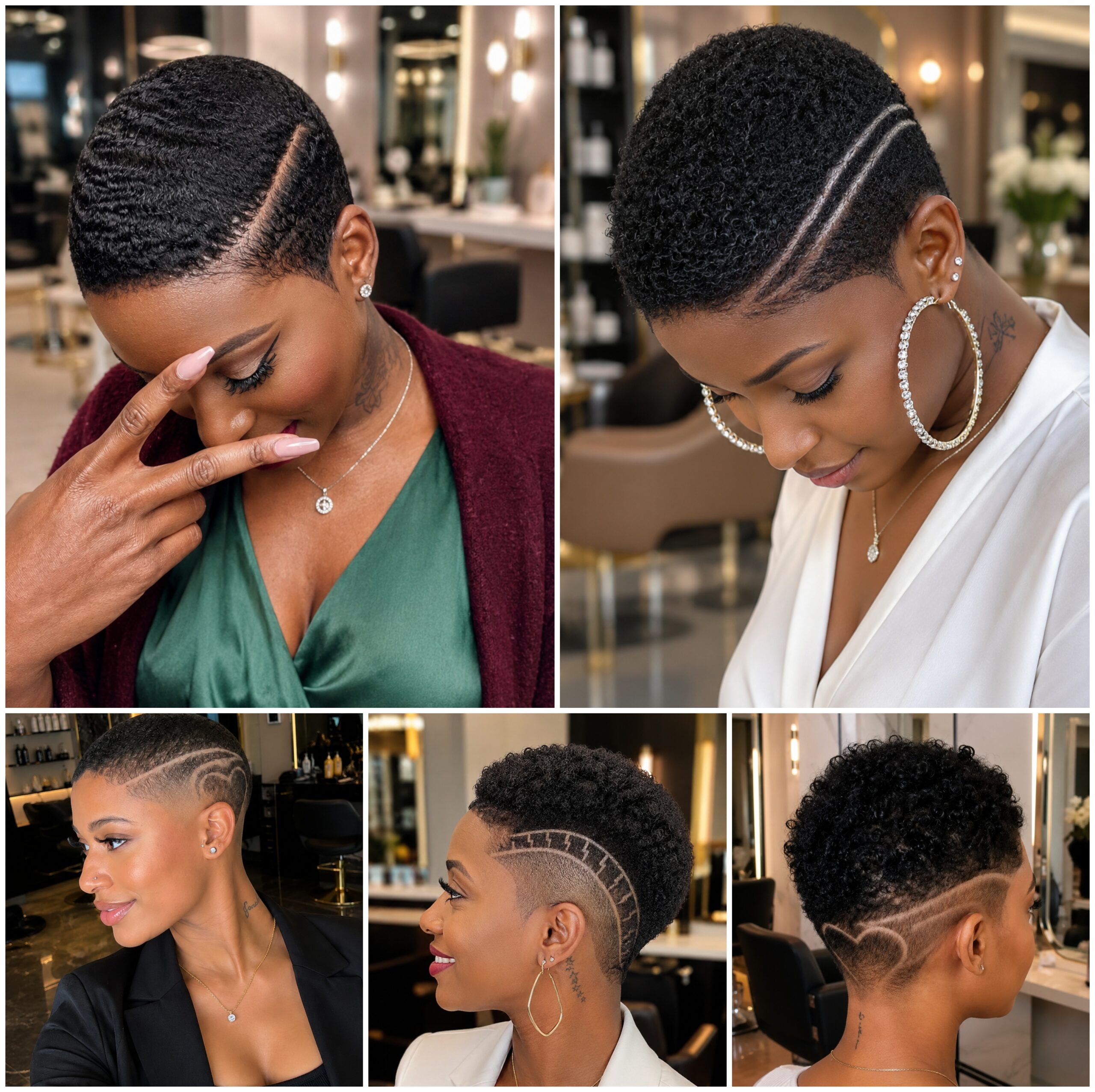 Short Afro Styles That Bring Polished Beauty