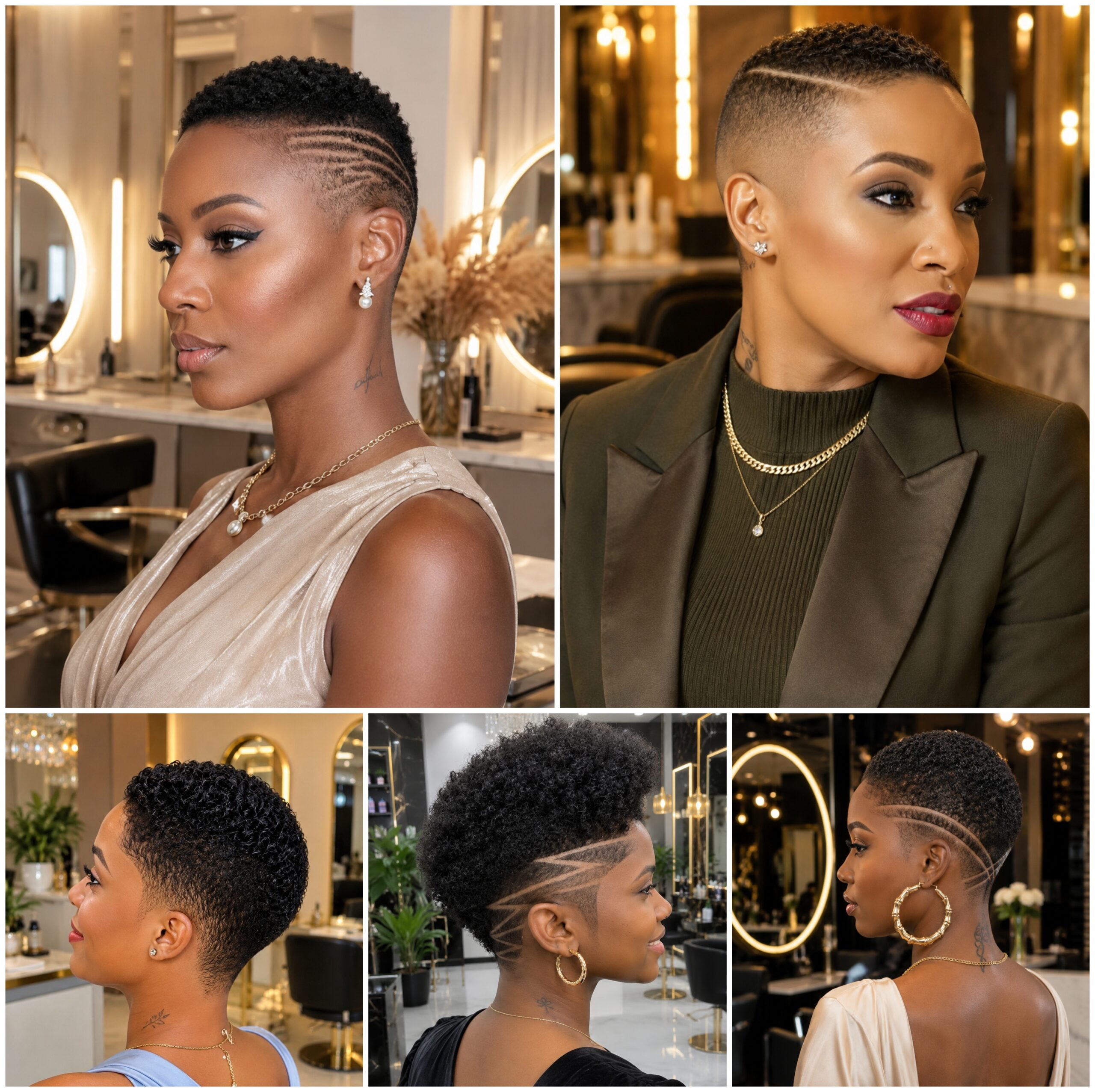 Short Afro Styles That Bring a Soft Shape Short Afro Styles That Bring a Soft Shape