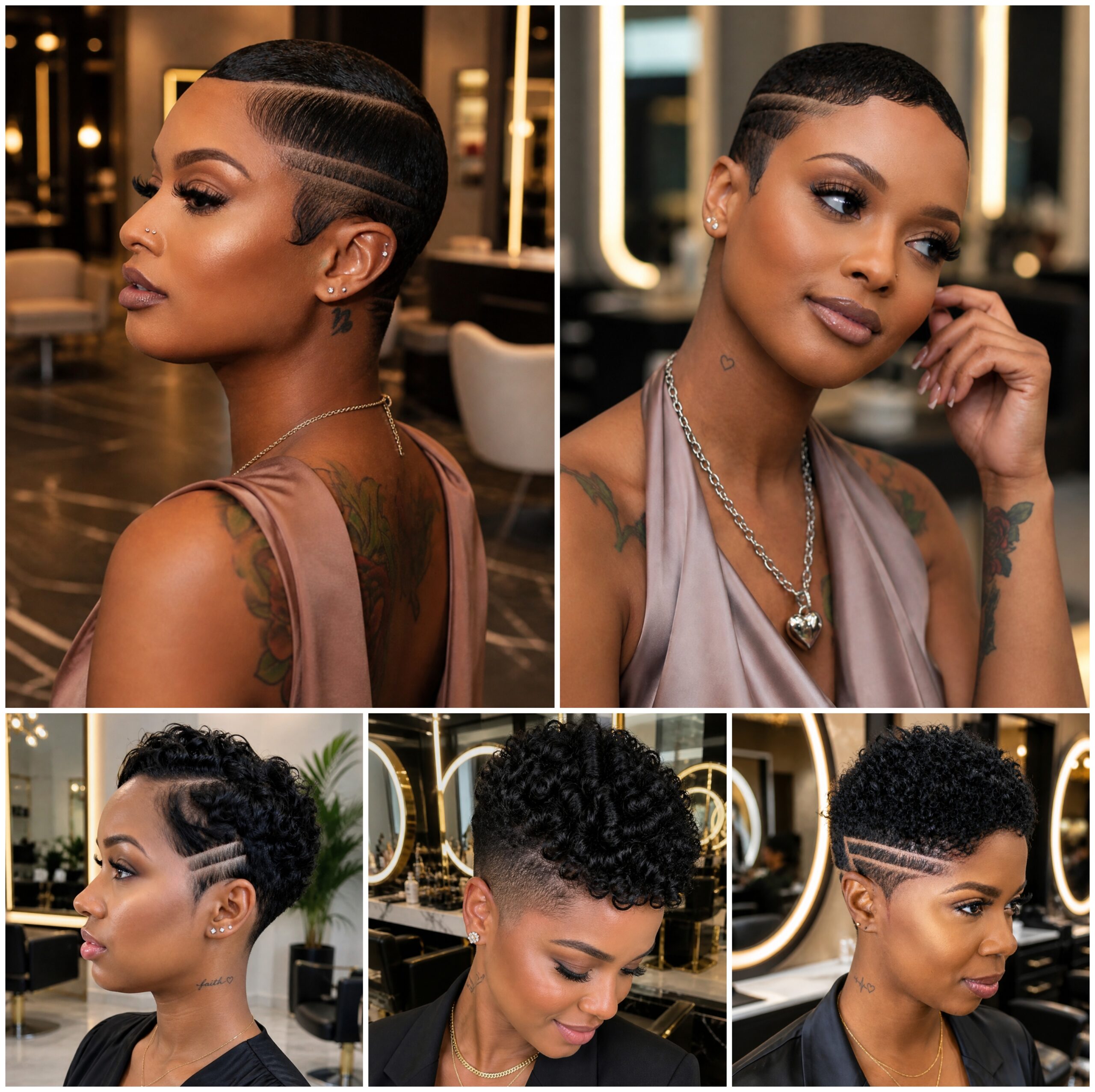 Short Afro Styles That Keep the Finish Clean