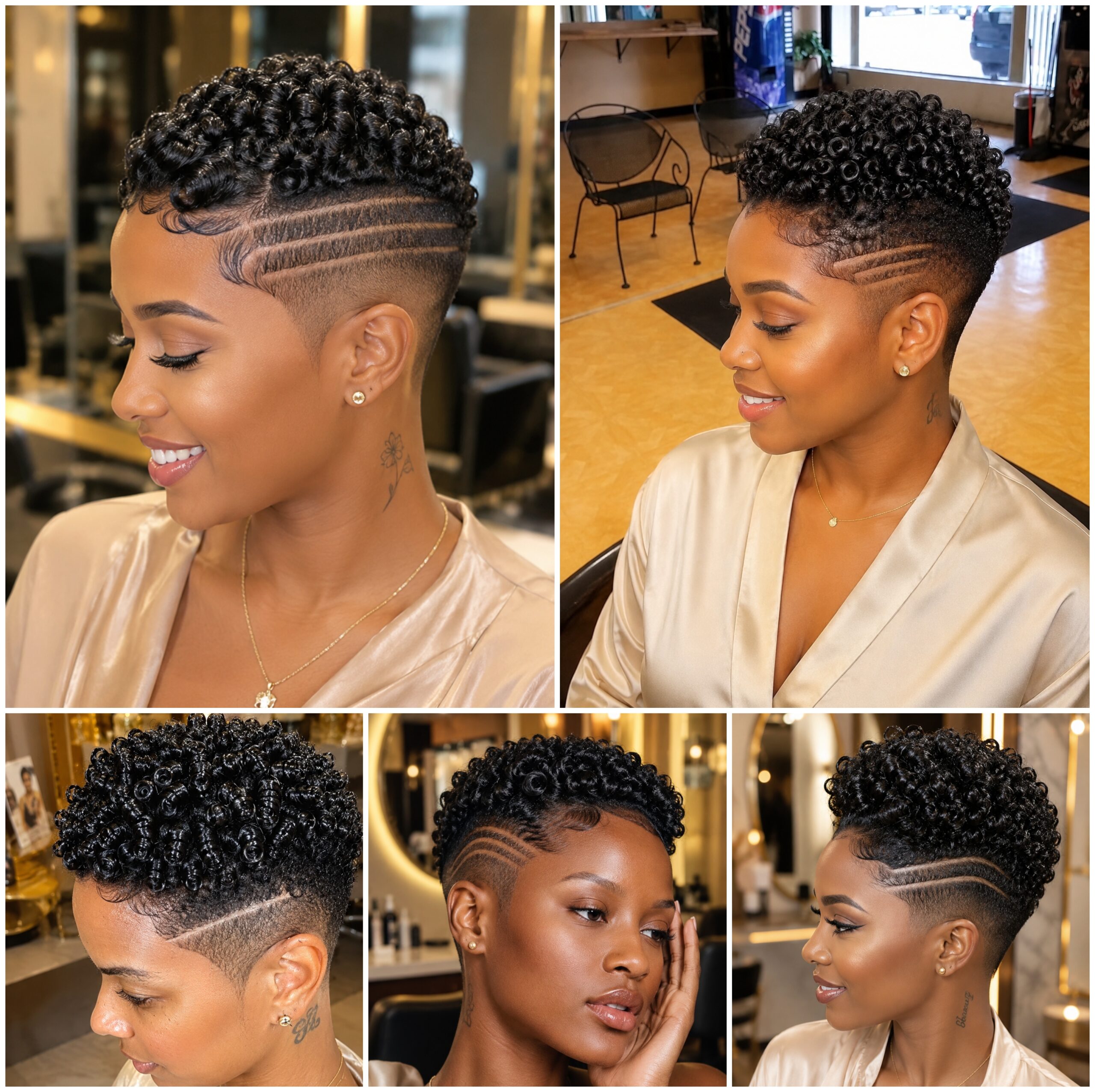 Short Natural Afro Cuts With Stylish Simplicity Short Natural Afro Cuts With Stylish Simplicity