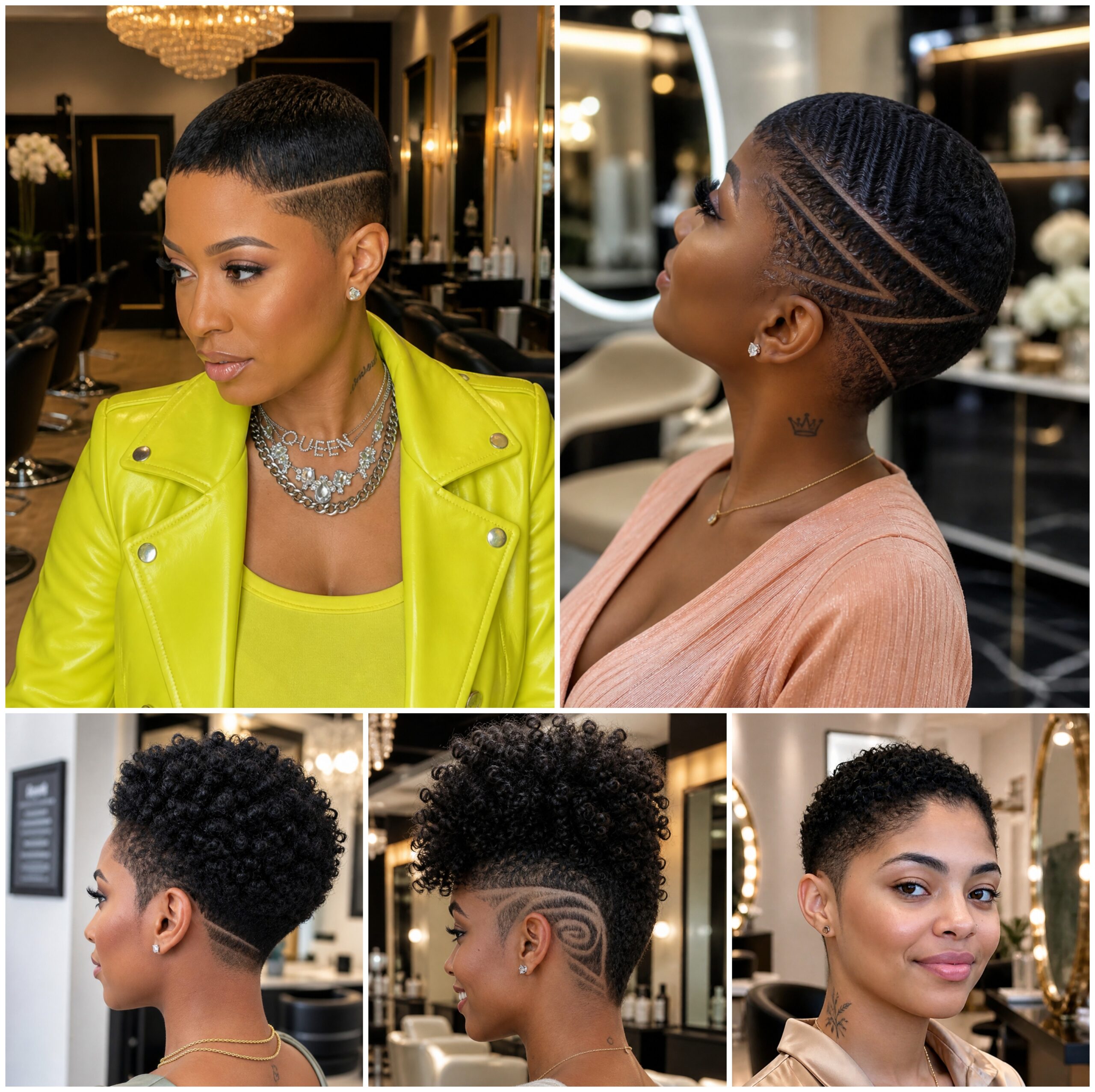 Low Cut Afro Looks That Stay Naturally Pretty