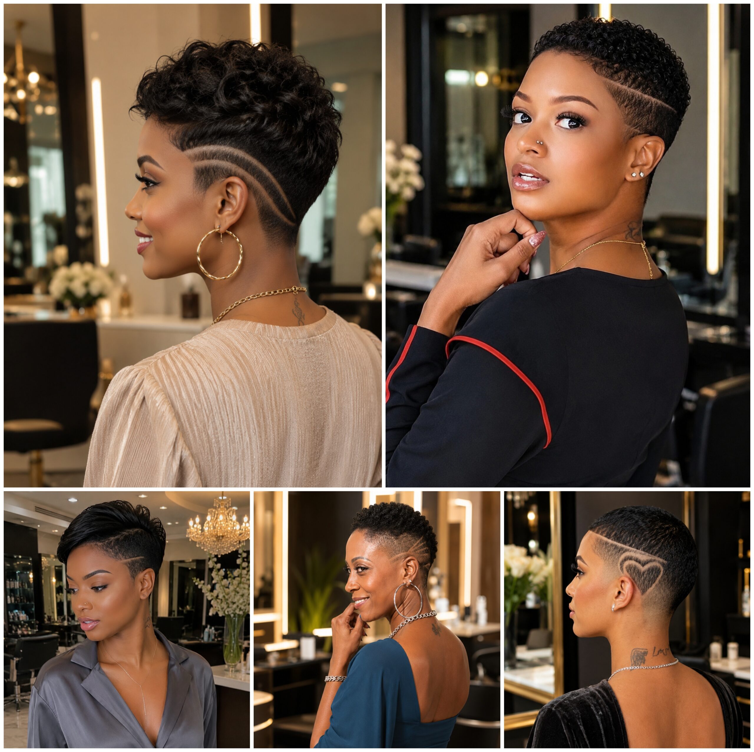 Short Afro Styles That Feel Softly Polished