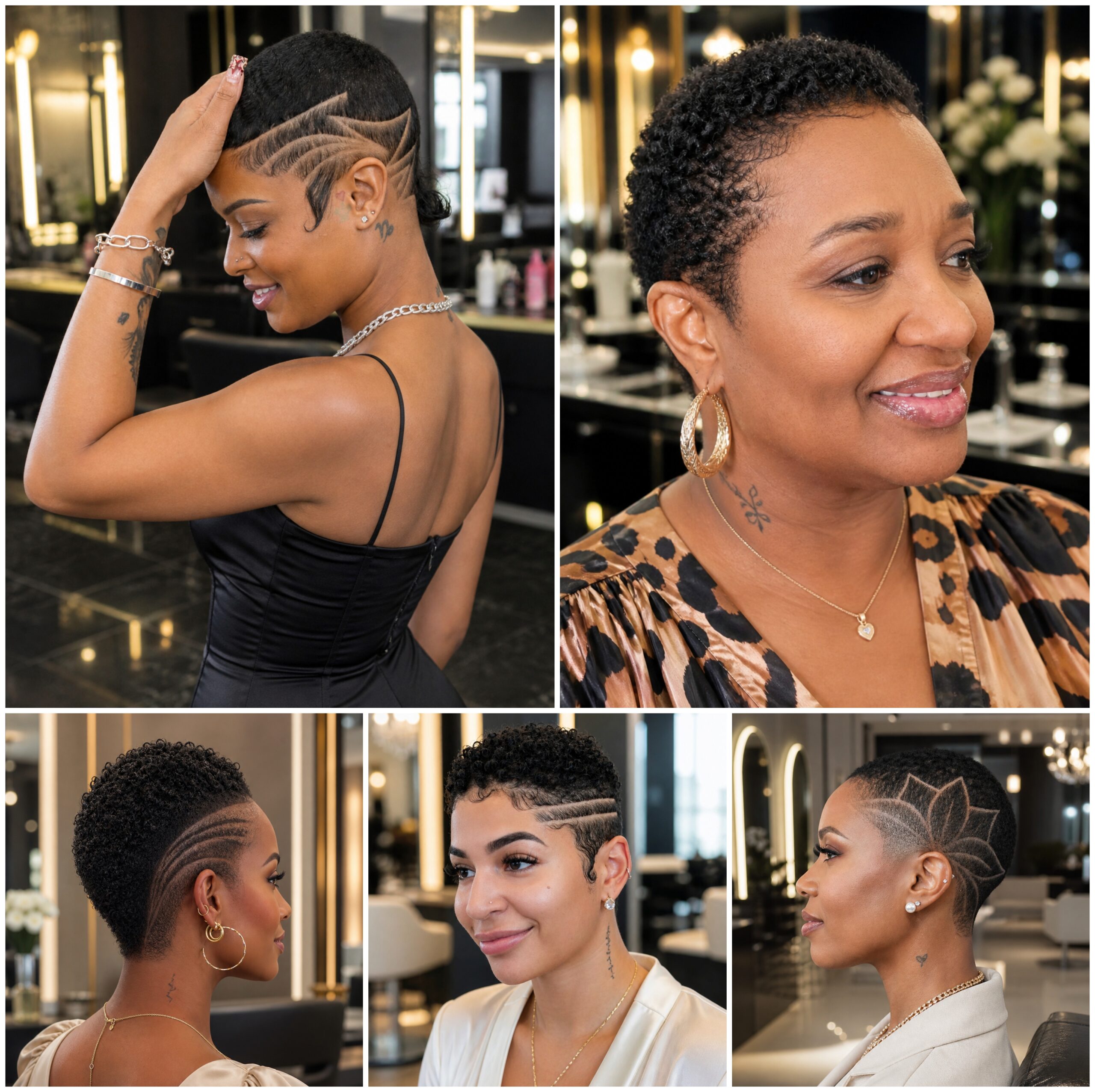 Low Cut Afro Looks That Feel Easy and Beautiful