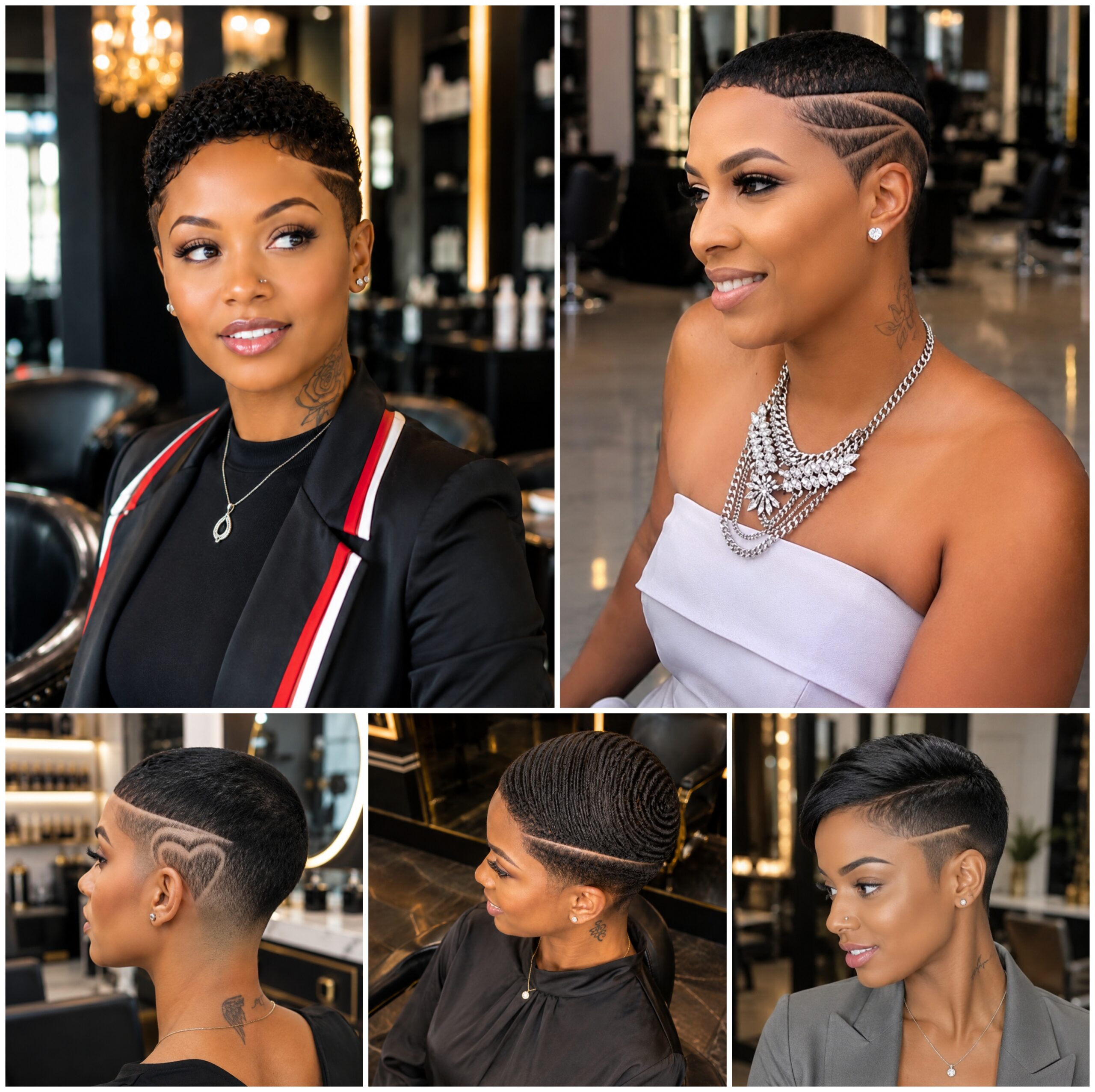Low Cut Afro Looks That Stay Naturally Stylish