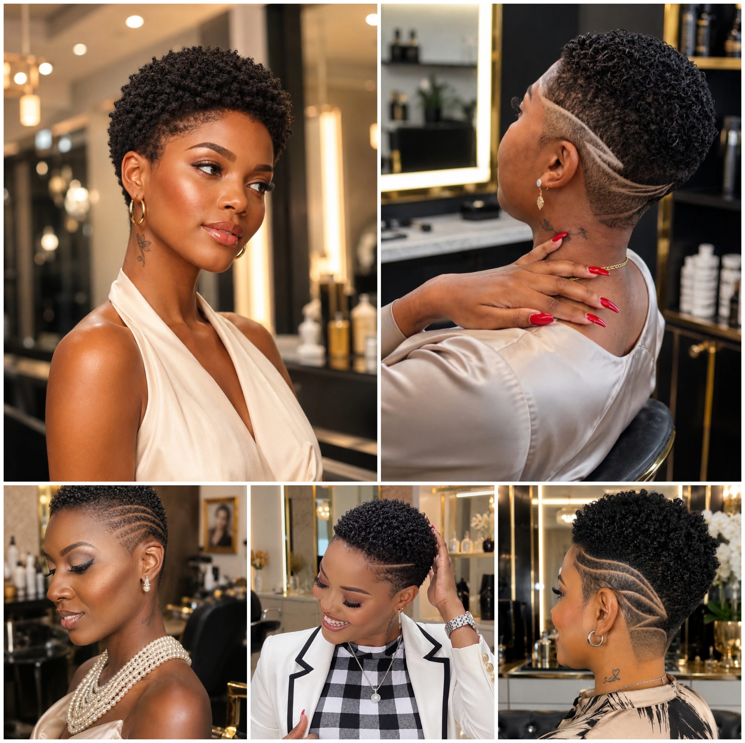 Short Afro Styles That Bring Quiet Beauty