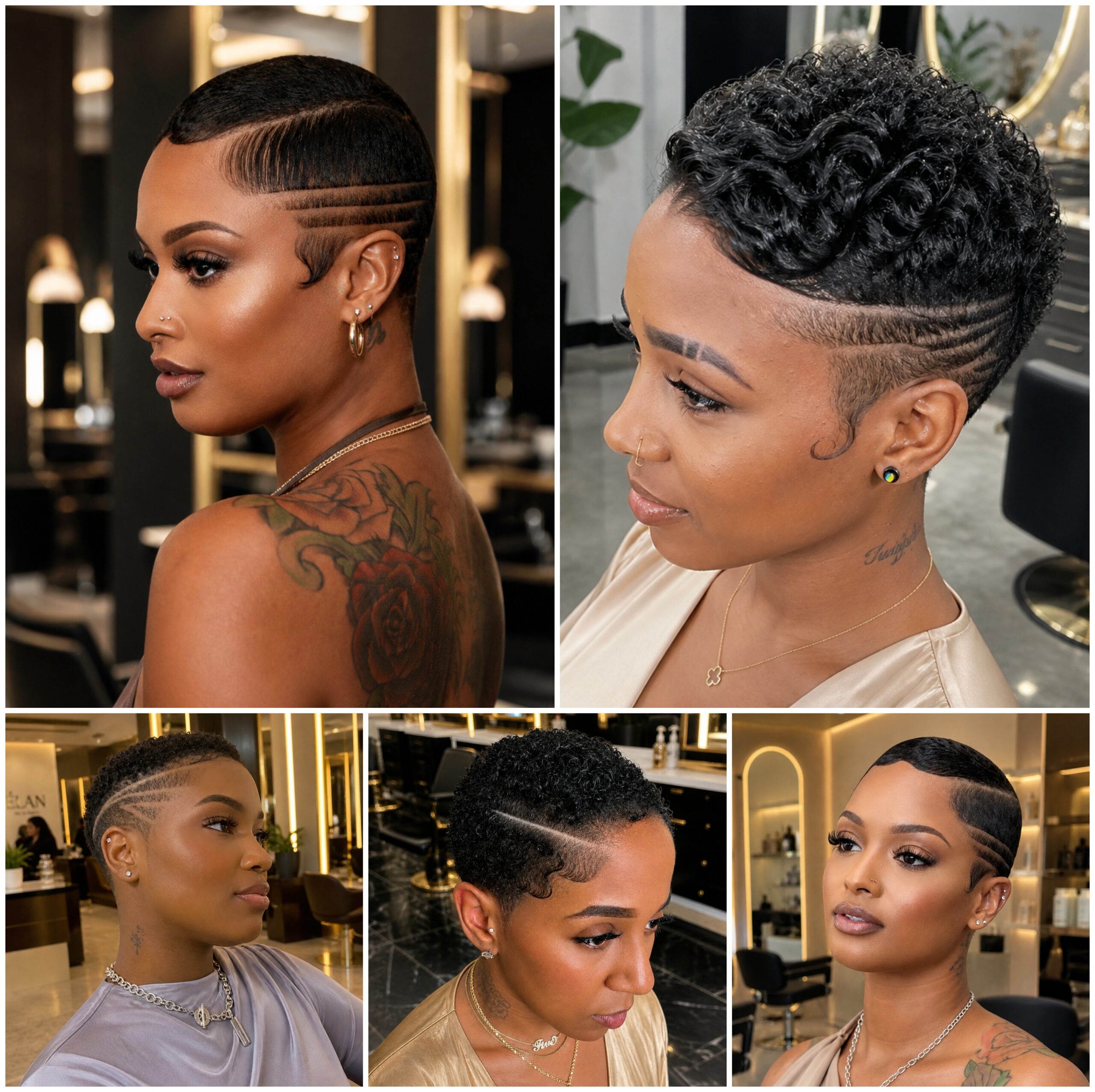 Short Afro Styles That Bring Natural Grace