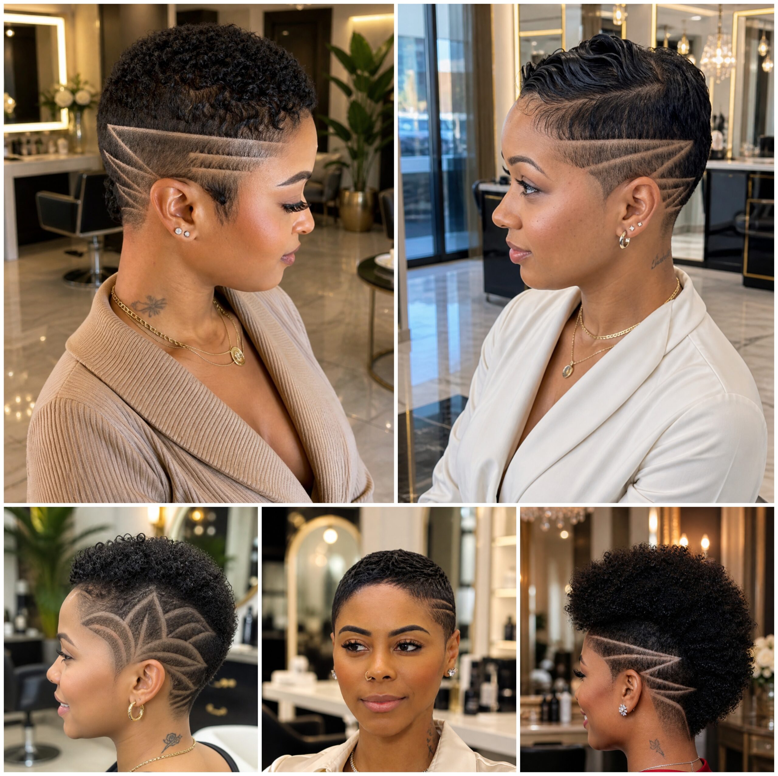 Short Afro Styles That Add a Touch of Grace