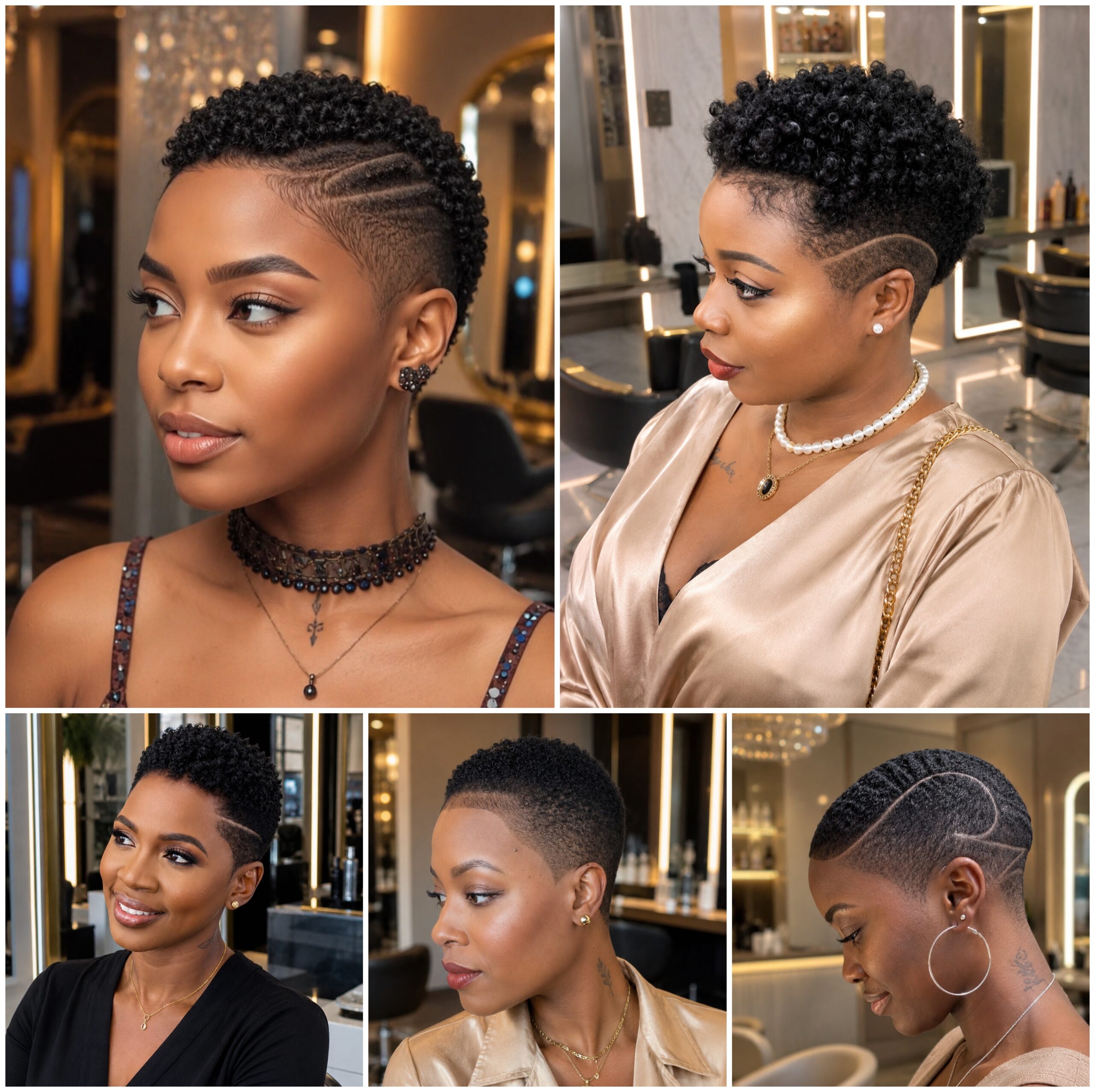 Low Cut Afro Looks That Keep a Beautiful Finish