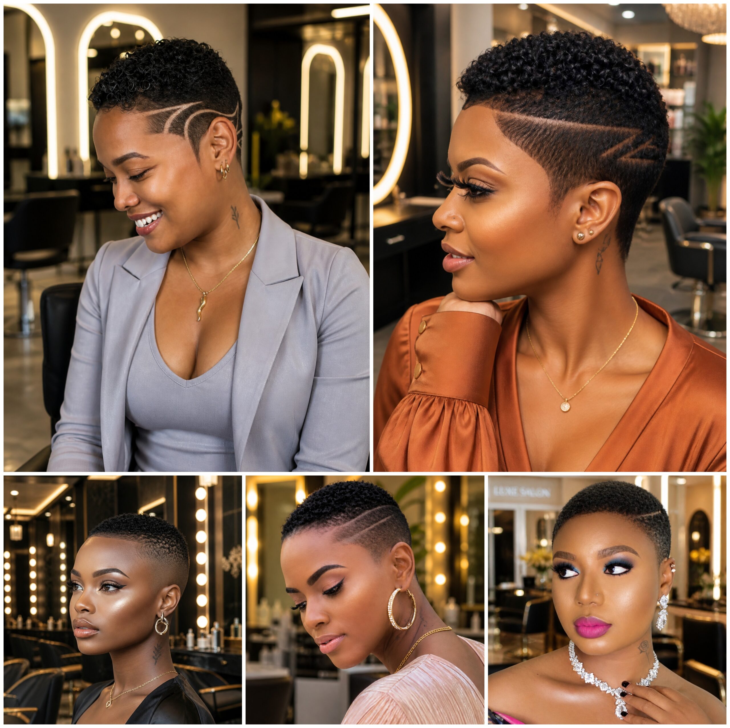 Short Afro Styles That Feel Softly Styled