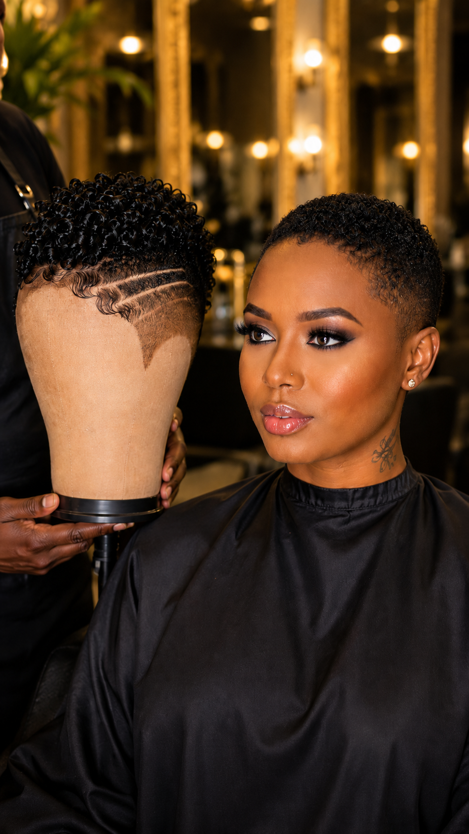 This Curly Pixie Wig Transformation Is The Kind Of Look Women Keep Searching For