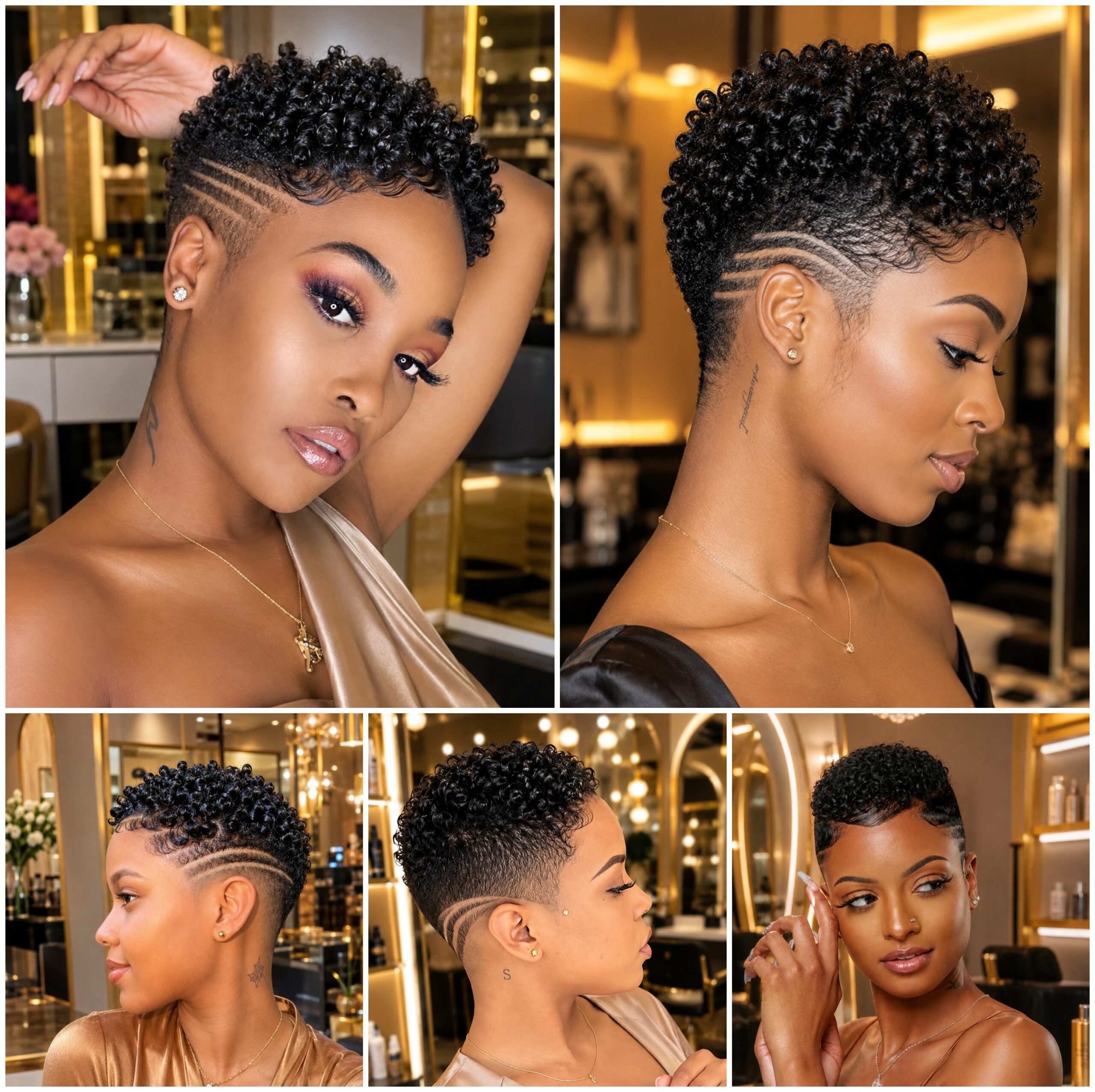 Short Afro Styles With Salon-Level Shape Short Afro Styles With Salon-Level Shape