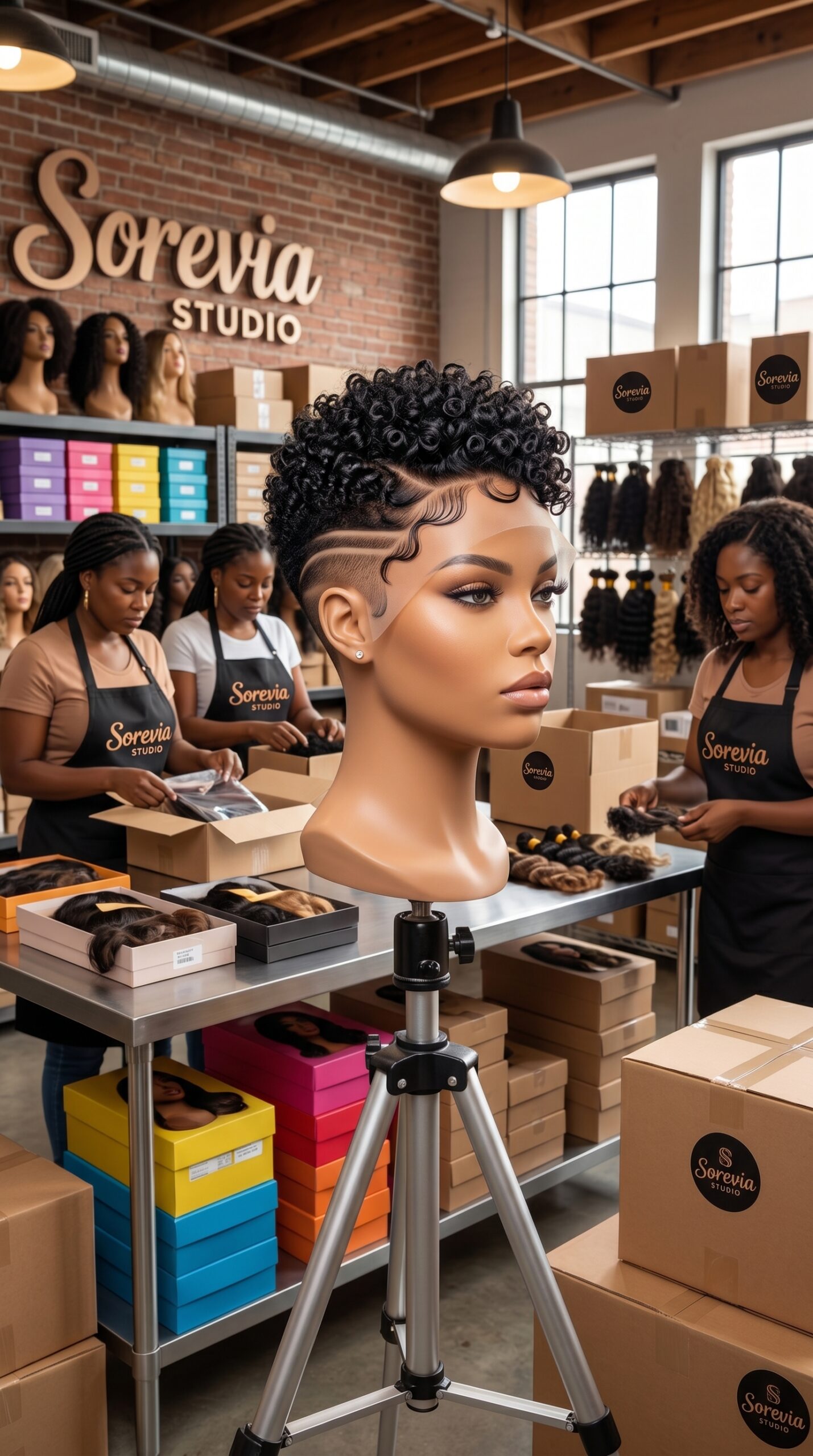 This Curly Pixie Wig Brings Bold Beauty In One Look