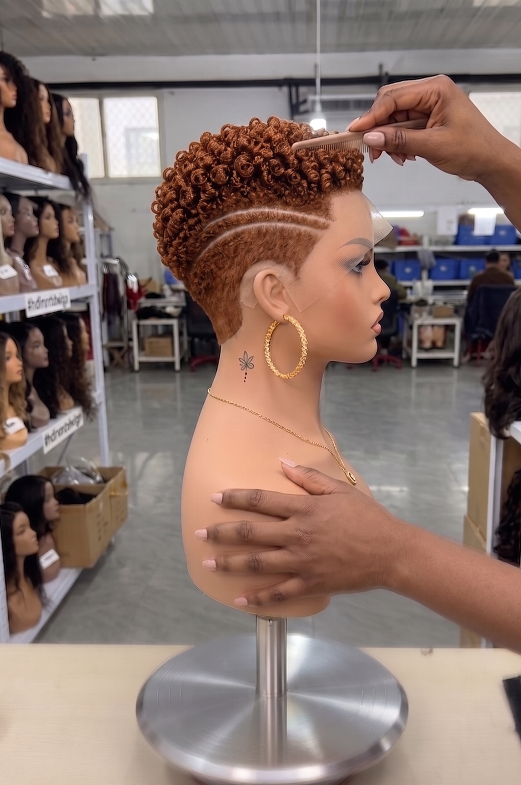 This Copper Curly Pixie Wig Gives Bold Beauty A Fresh Twist This Copper Curly Pixie Wig Gives Bold Beauty A Fresh Twist