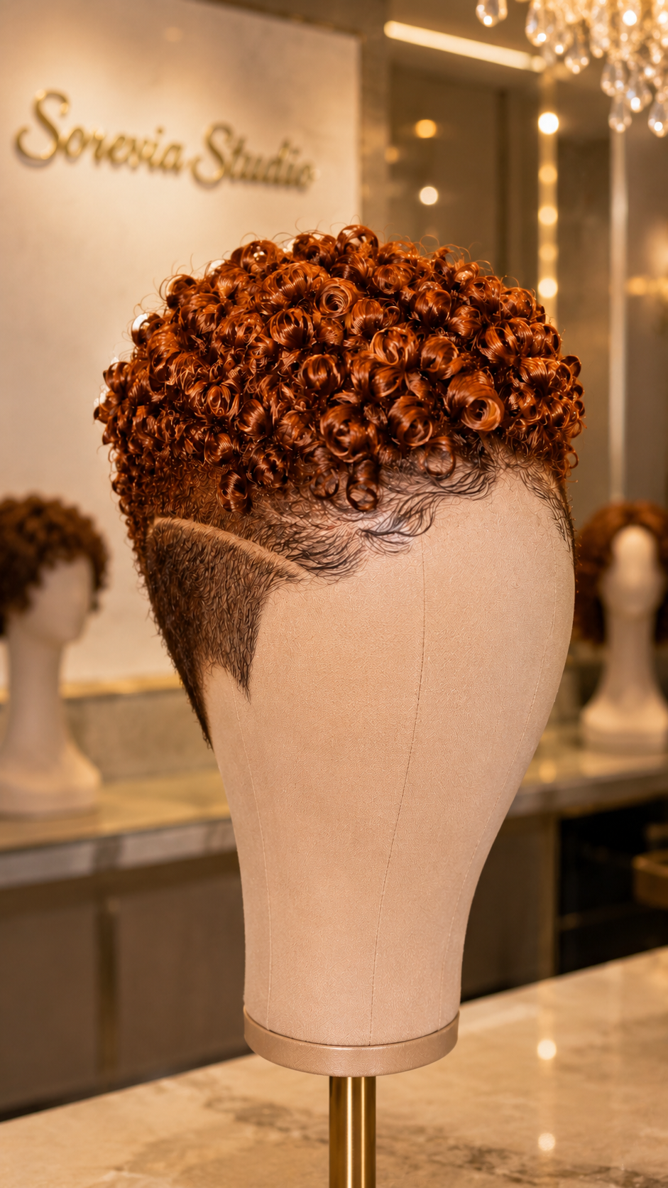 Copper Curls Over A Dark Root — Where To Buy This Two-Tone Pixie 🔥✨ #haircutsforwomensh