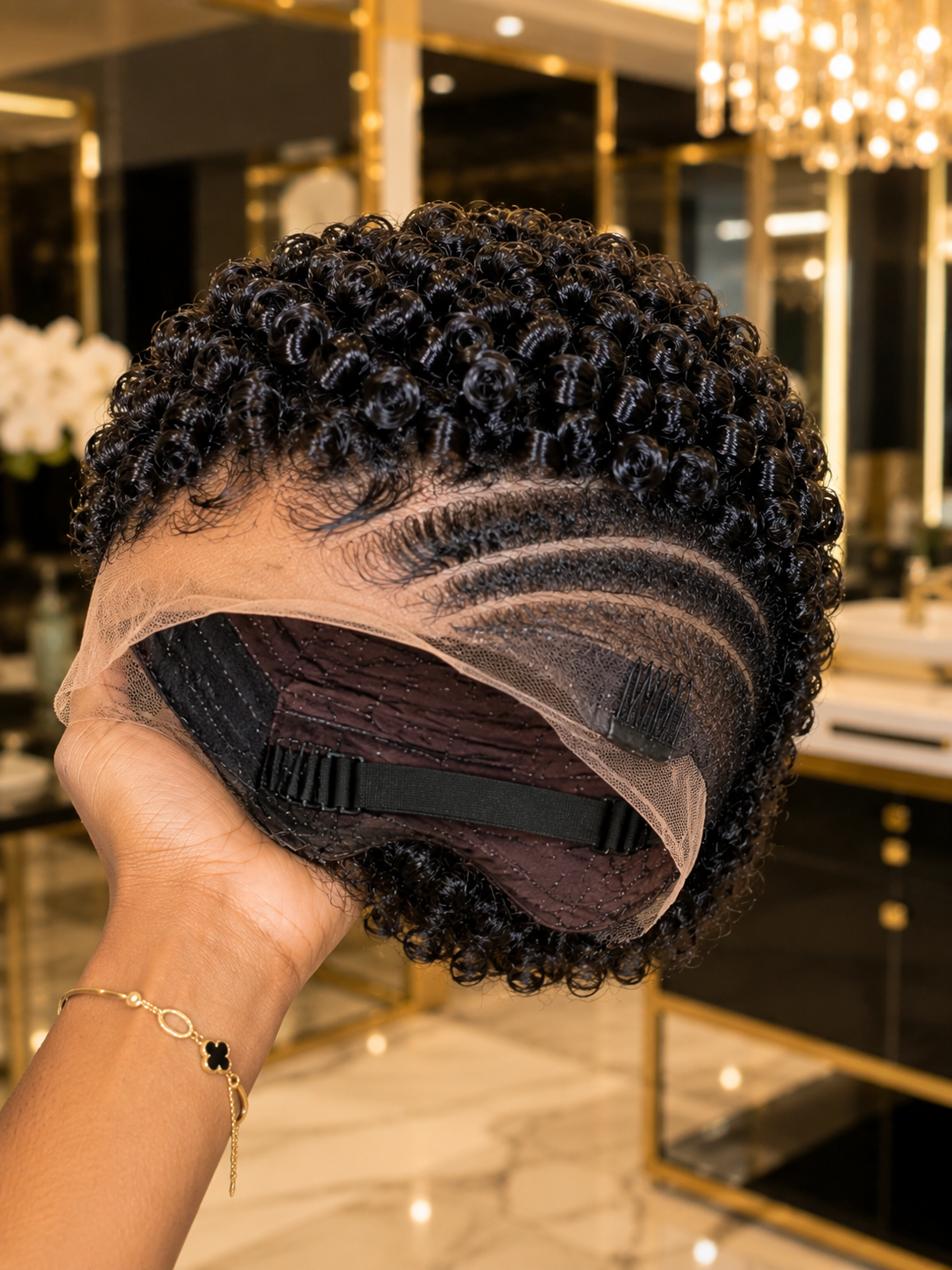 What The Inside Of A Curly Pixie Wig Cap Tells You Is More Important Than What The Outside Shows #braidsforwomen What The Inside Of A Curly Pixie Wig Cap Tells You Is More Important Than What The Outside Shows #braidsforwomen