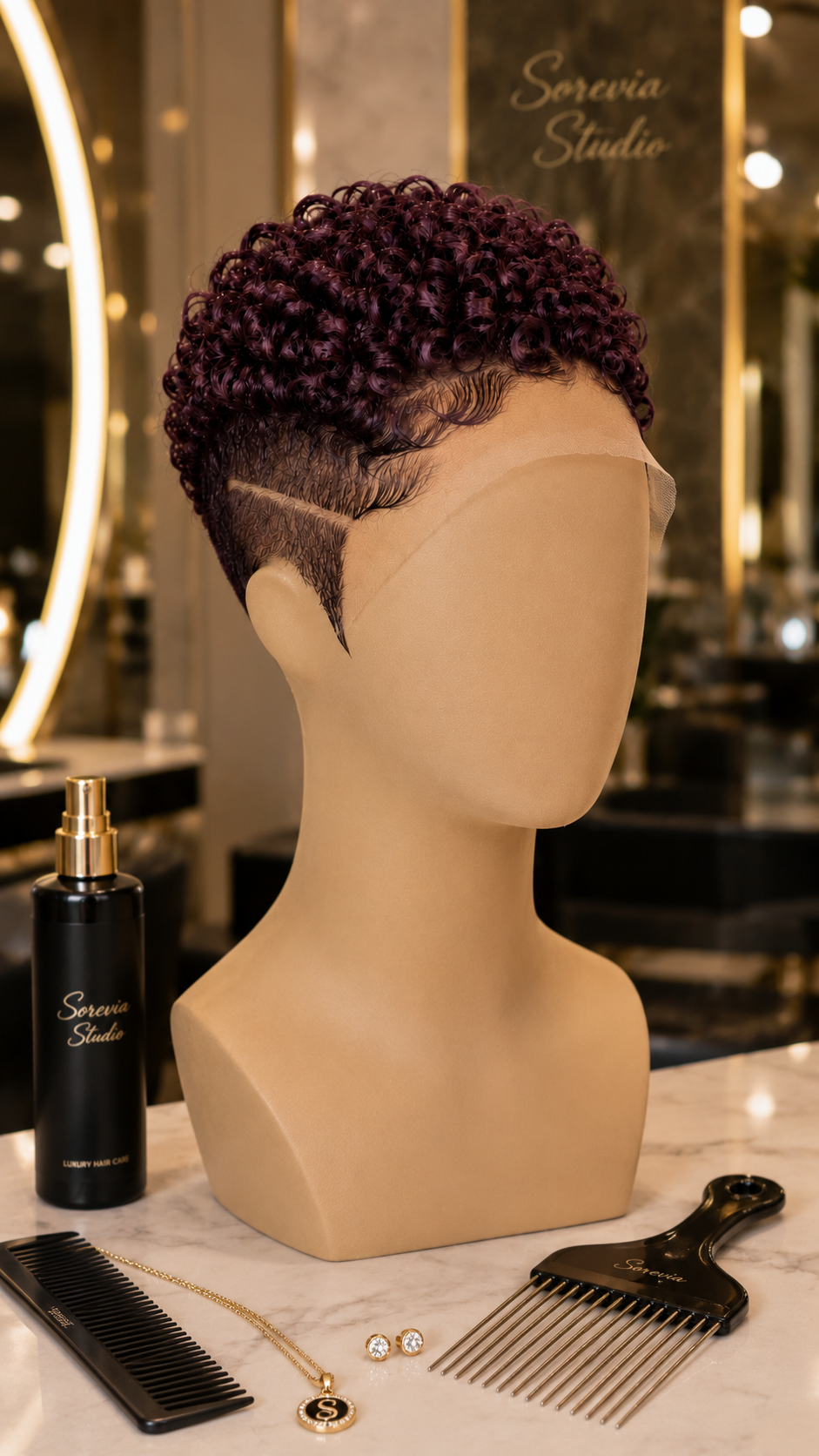 Deep Plum Curls With A Sharp Angled Part โ Where To Buy It And What To Pay๐โจ #StayGlamHairstyleh Deep Plum Curls With A Sharp Angled Part โ Where To Buy It And What To Pay๐โจ #StayGlamHairstyleh