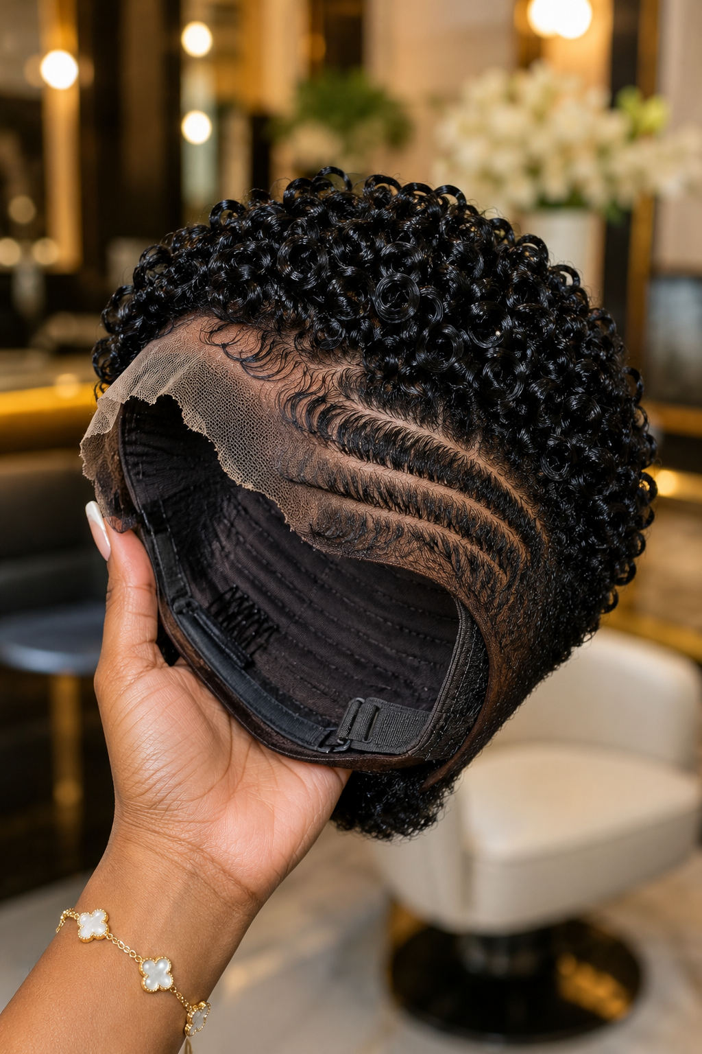 Triple Side Cornrows and High-Gloss Crown Spirals on an Exposed Cap #braidsforwomenh