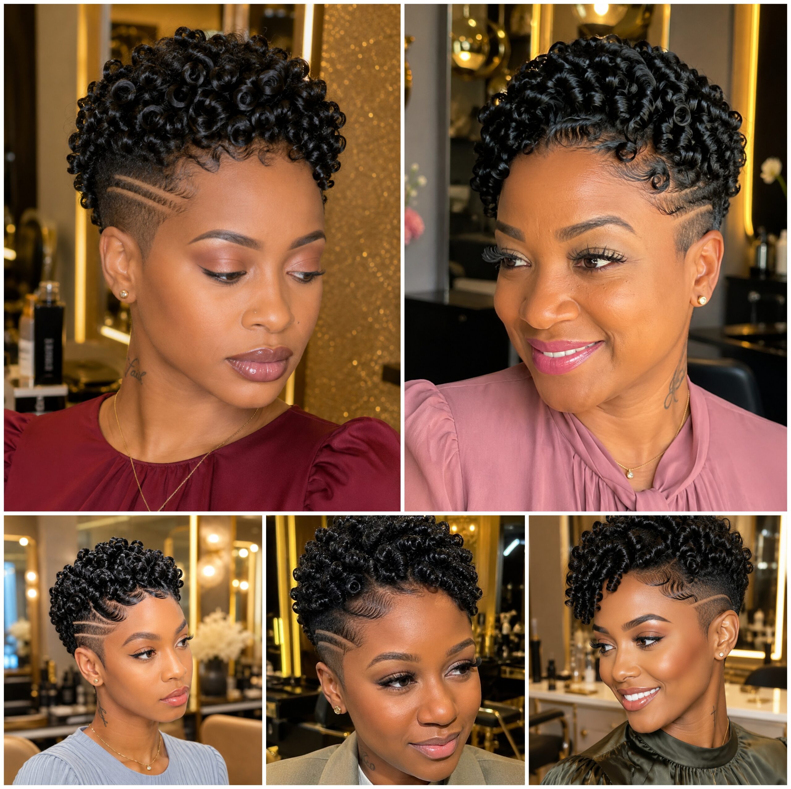 Side-Line Tapers for Glossy Finger Coils