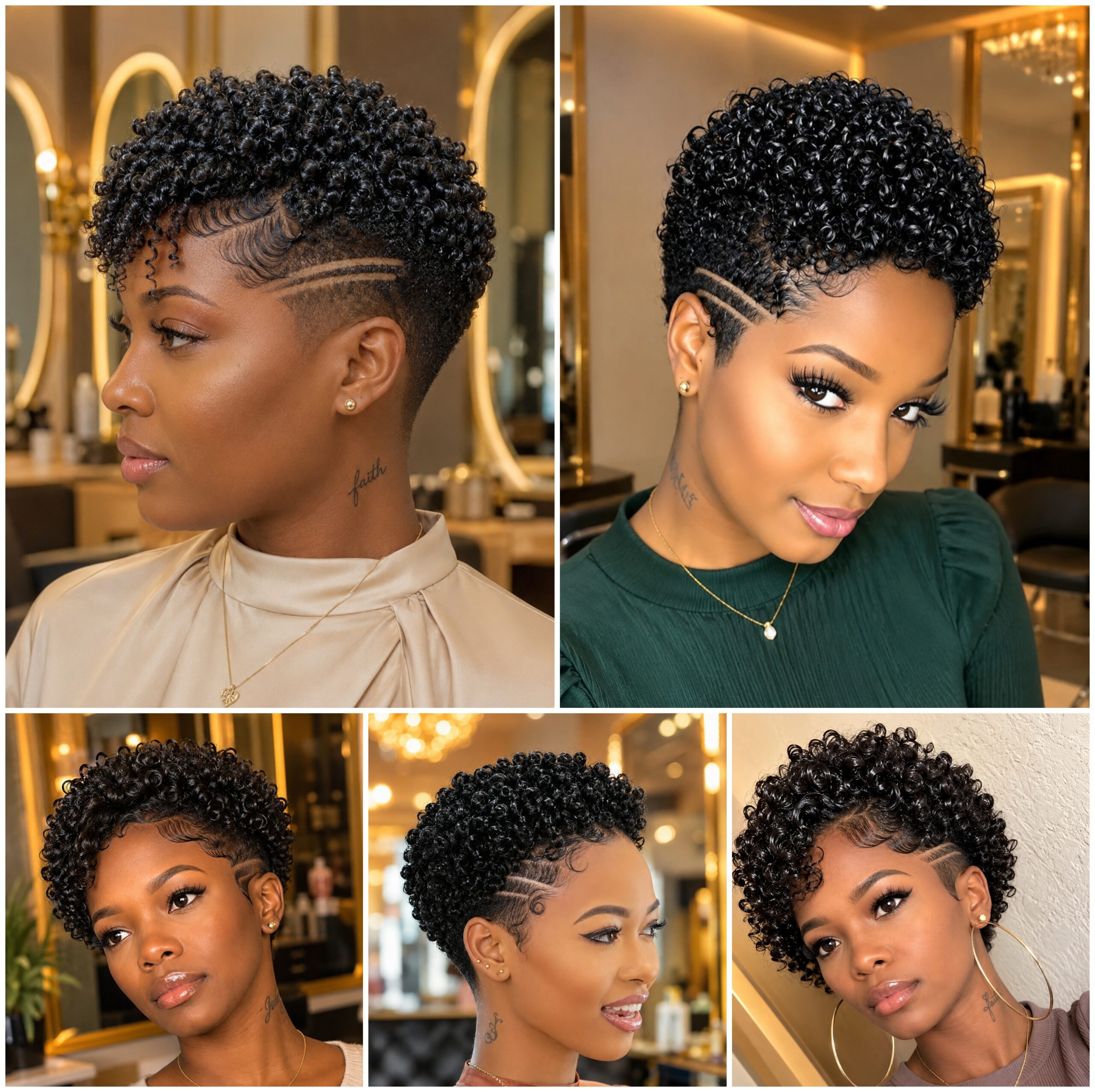 Short Tapered Coils with Parallel Razor Parts