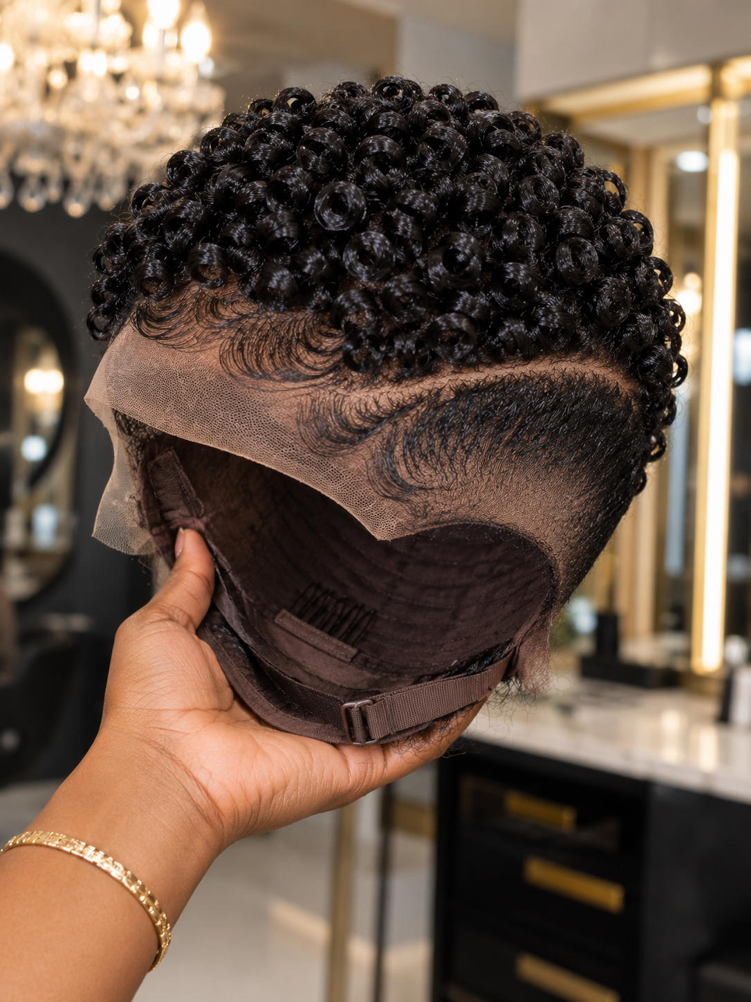 Deep Black Crown Spirals and the Flawless Taper Fade #haircutsforwomensh