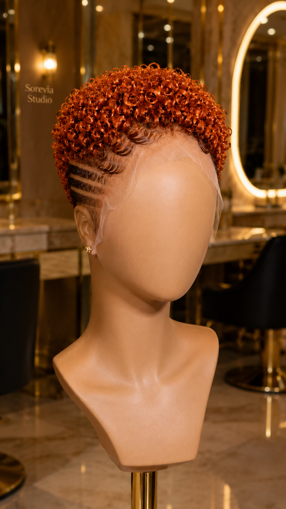 Fiery Copper Curls With Cornrow-Style Side Braids — Where To Buy It And What To Pay 🔥✨ #haircutsforwomensh Fiery Copper Curls With Cornrow-Style Side Braids — Where To Buy It And What To Pay 🔥✨ #haircutsforwomensh