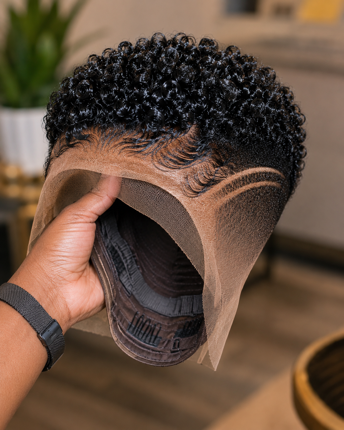 Held Open So You Can See Inside — The Most Useful Wig Photo There Is 🖤✨ #StayGlamHairstylep