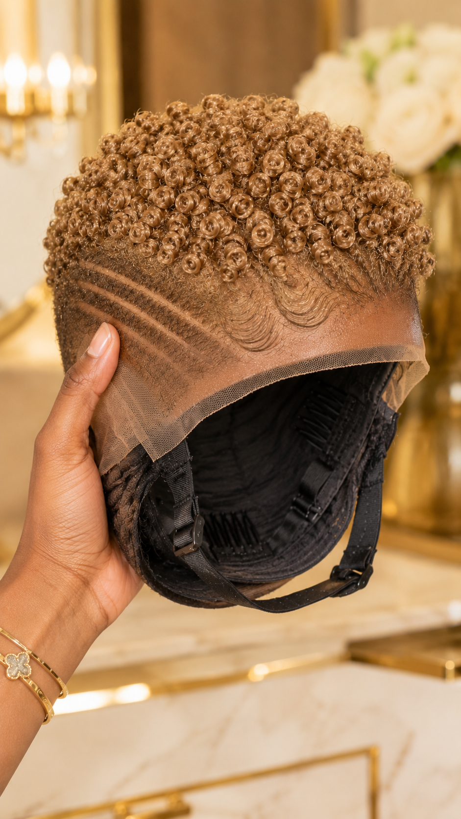 This Honey Blonde Curly Pixie Wig Is Pure Luxury In Every Detail 😍✨ #StayGlamHairstylep This Honey Blonde Curly Pixie Wig Is Pure Luxury In Every Detail 😍✨ #StayGlamHairstylep