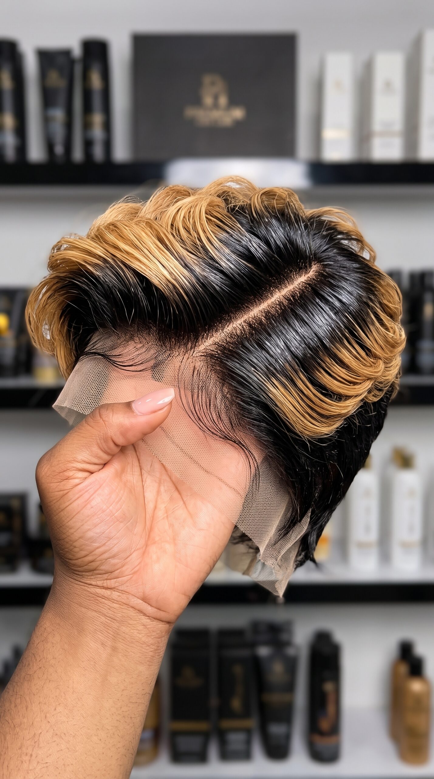You Can Restyle A Pixie Wig But Not The Direction It Was Knotted #StayGlamHairstyleh You Can Restyle A Pixie Wig But Not The Direction It Was Knotted #StayGlamHairstyleh