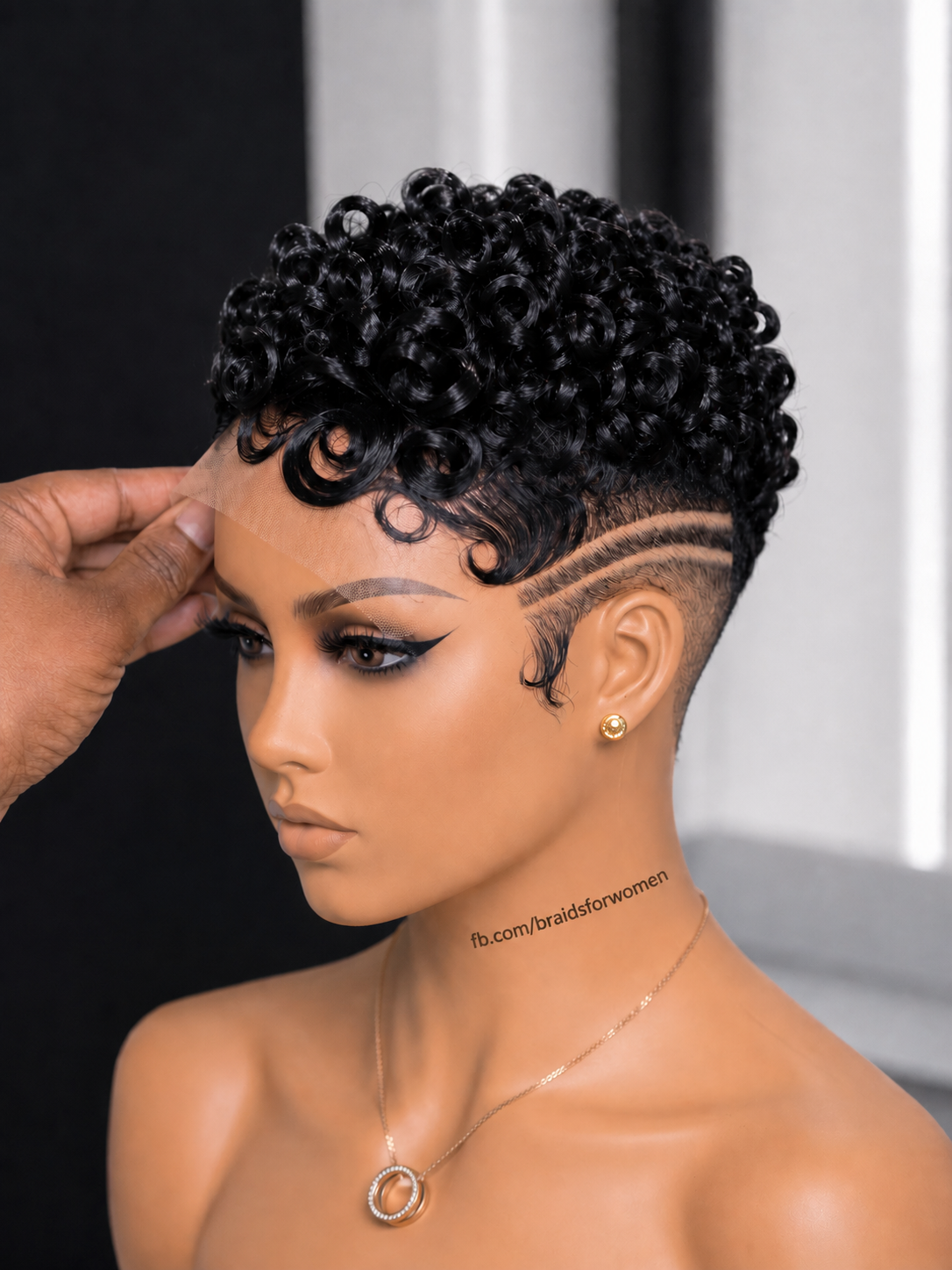 The Lace Stretch Test Every Curly Pixie Wig Buyer Should Know #braidsforwomen The Lace Stretch Test Every Curly Pixie Wig Buyer Should Know #braidsforwomen