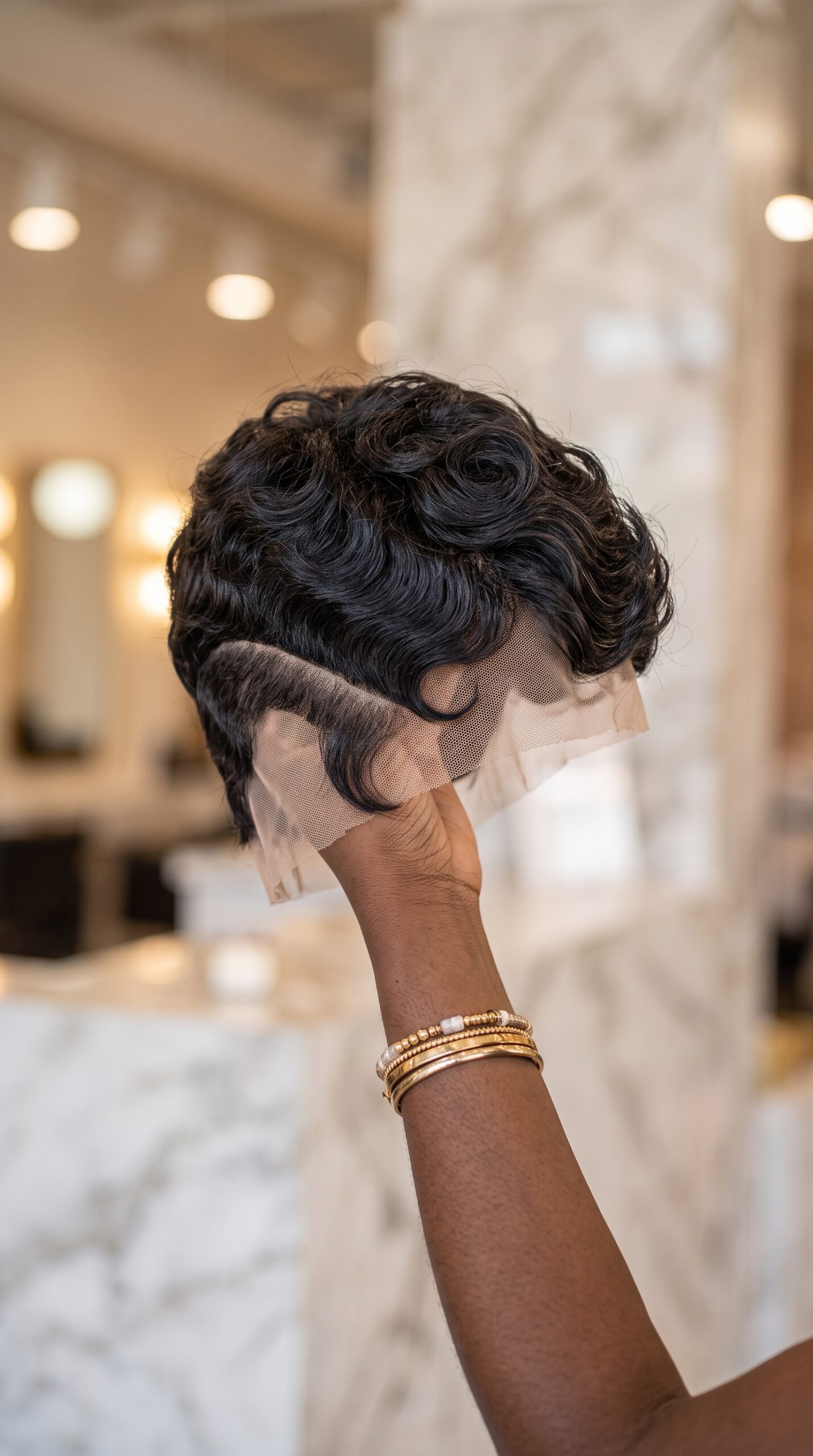 Check Where The Hair Stops At The Back Of A Pixie Wig #braidsforwomen