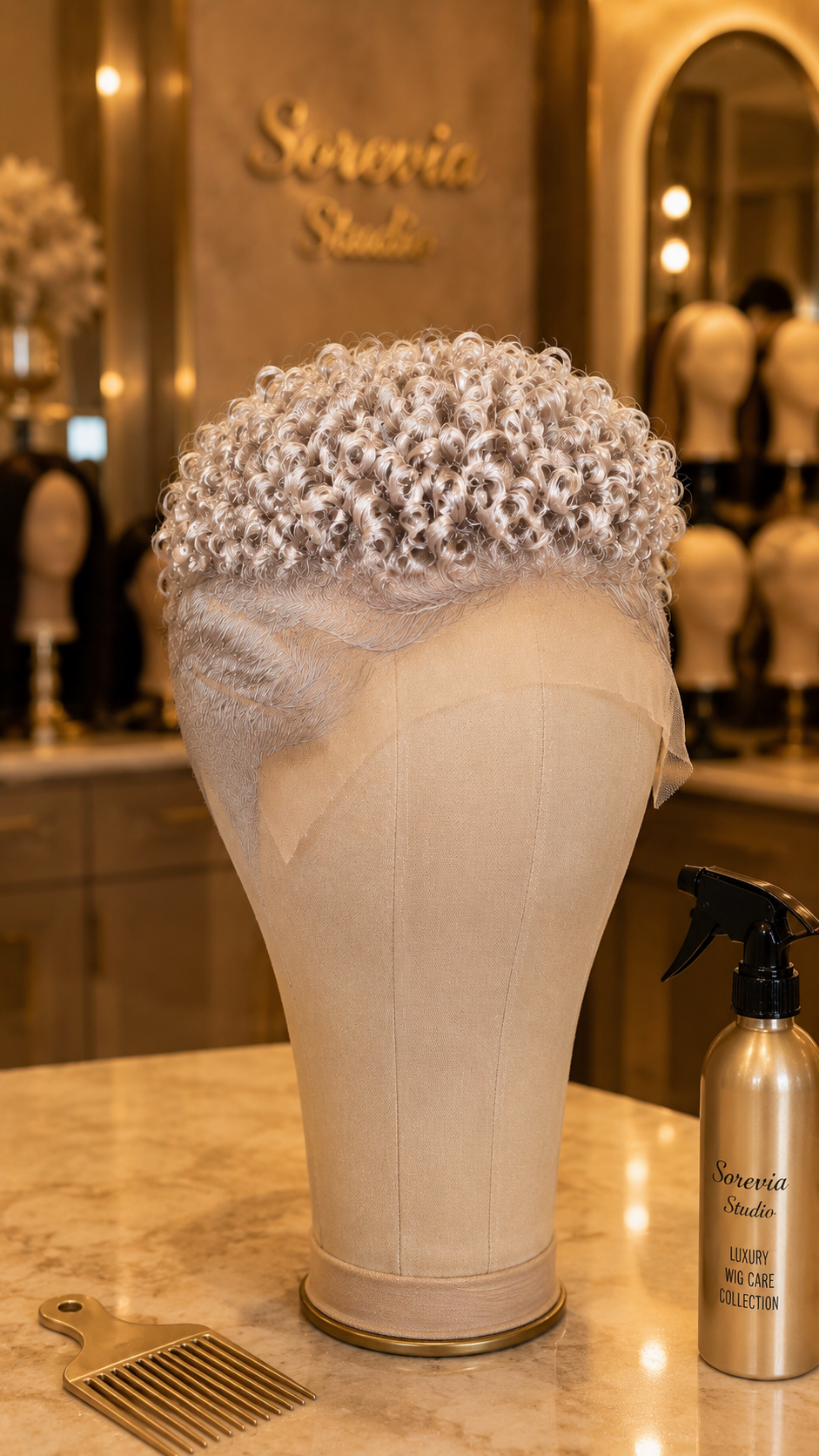 Silver Curls With A Sculpted Edge — Where To Buy This Elegant Pixie 🤍✨ #haircutsforwomensh Silver Curls With A Sculpted Edge — Where To Buy This Elegant Pixie 🤍✨ #haircutsforwomensh