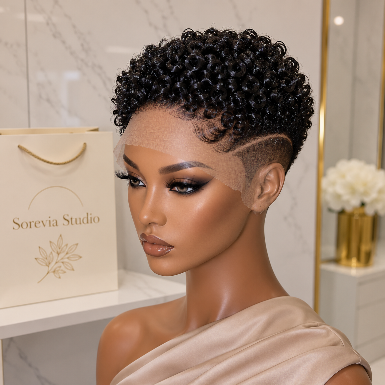 Soft Curls, A Clean Curved Line, And An Untrimmed Lace Front — Where To Buy This Pixie 🖤✨ #stayglamscp Soft Curls, A Clean Curved Line, And An Untrimmed Lace Front — Where To Buy This Pixie 🖤✨ #stayglamscp