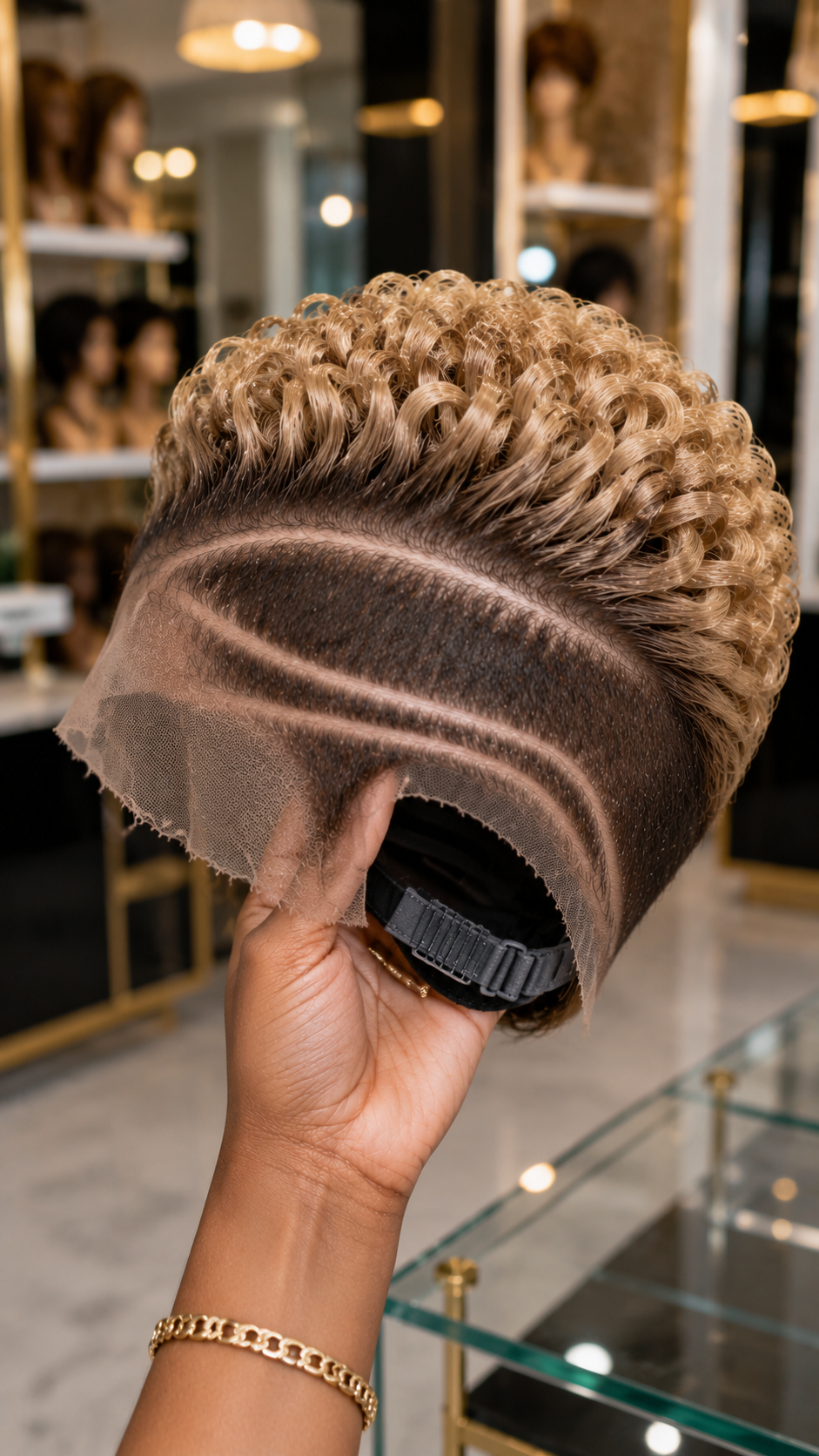 The Blend Of A Root Melt Decides Whether A Blonde Pixie Wig Looks Real Or Cheap #StylistStudioMSCh The Blend Of A Root Melt Decides Whether A Blonde Pixie Wig Looks Real Or Cheap #StylistStudioMSCh