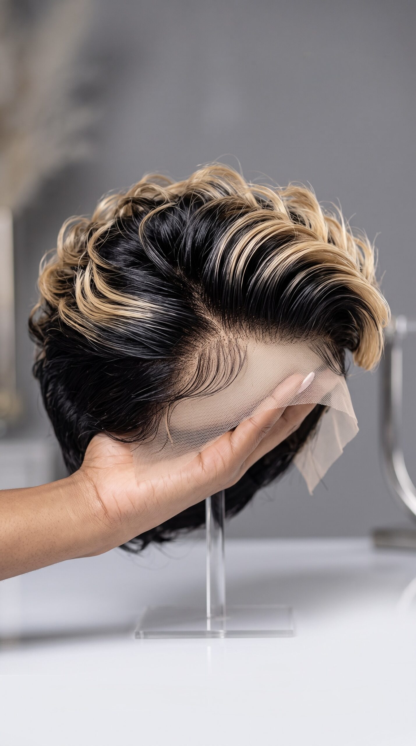 One Blonde Streak On A Pixie Wig Does The Work Of Five On Long Hair #hairstyleandfashionSCh One Blonde Streak On A Pixie Wig Does The Work Of Five On Long Hair #hairstyleandfashionSCh