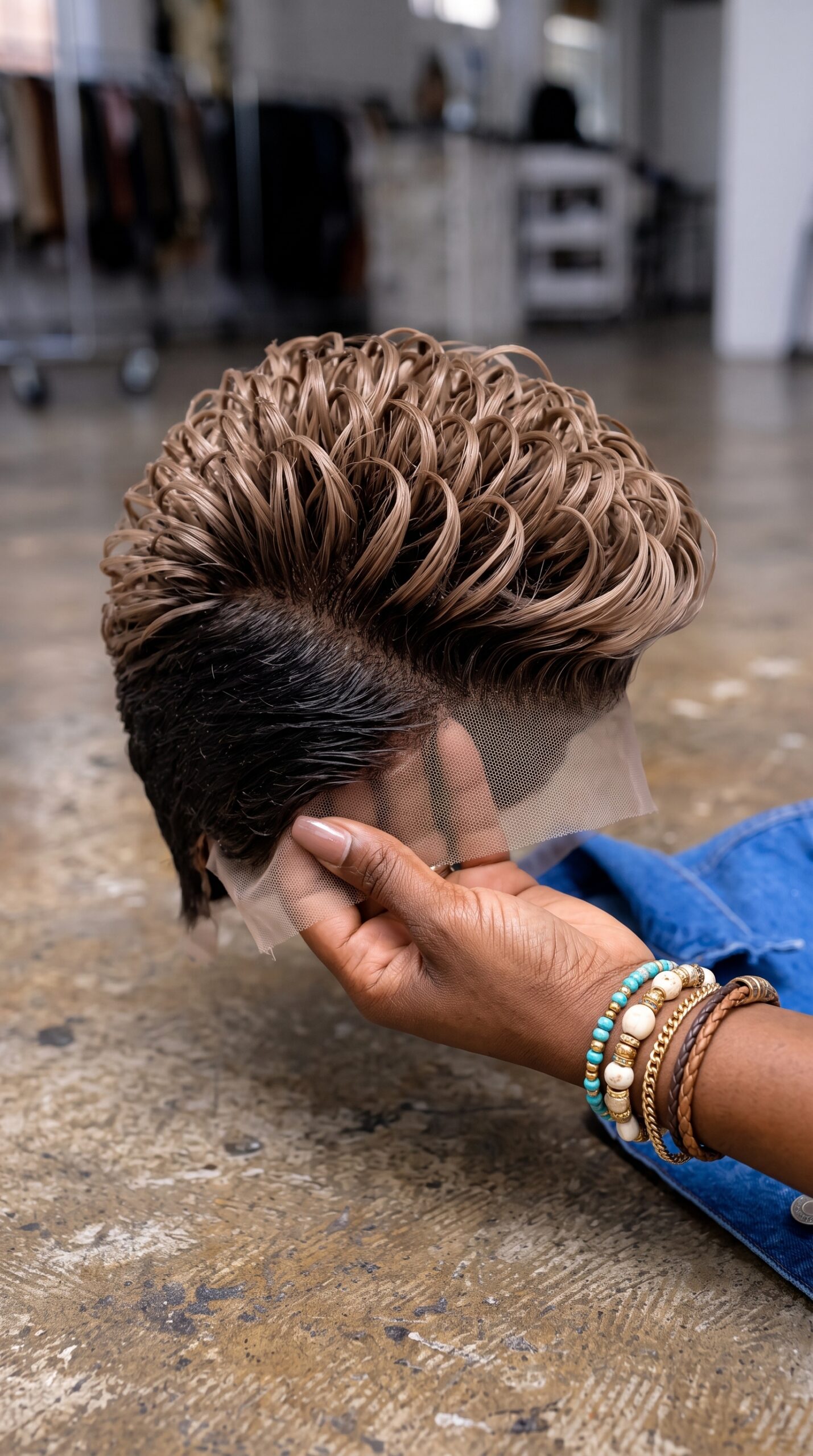 A Blonde Pixie Wig Shows Every Bit Of Dryness — A Dark One Hides It #braidsforwomenp